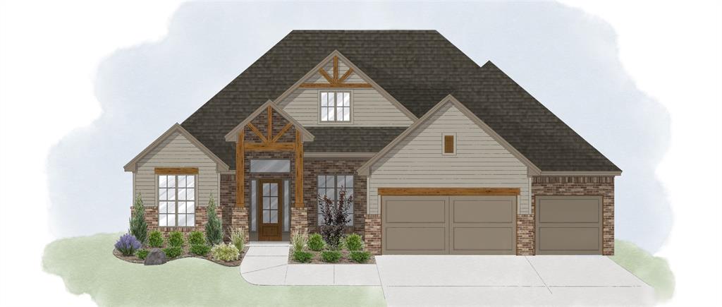 Welcome to this charming three-bedroom home with a media room and study. Thoughtfully designed to blend comfort and style. A cozy study offers a serene space for work or relaxation. You'll find the open-concept living area, featuring a gourmet kitchen with modern appliances, a central island, and ample storage, flowing seamlessly into the bright dining area and inviting living room. The primary suite serves as a peaceful retreat, boasting a luxurious en-suite bathroom and a spacious walk-in closet. Two additional bedrooms share a well-appointed bathroom, perfect for family or guests. A versatile media room provides the ideal setting for movie nights or entertaining. Outside, a large covered patio beckons you to enjoy the serene surroundings, offering ample space for outdoor dining and relaxation. With its thoughtful layout and stylish finishes, this three-bedroom home is sure to impress even the most discerning homeowner. Owner is licensee. O/A