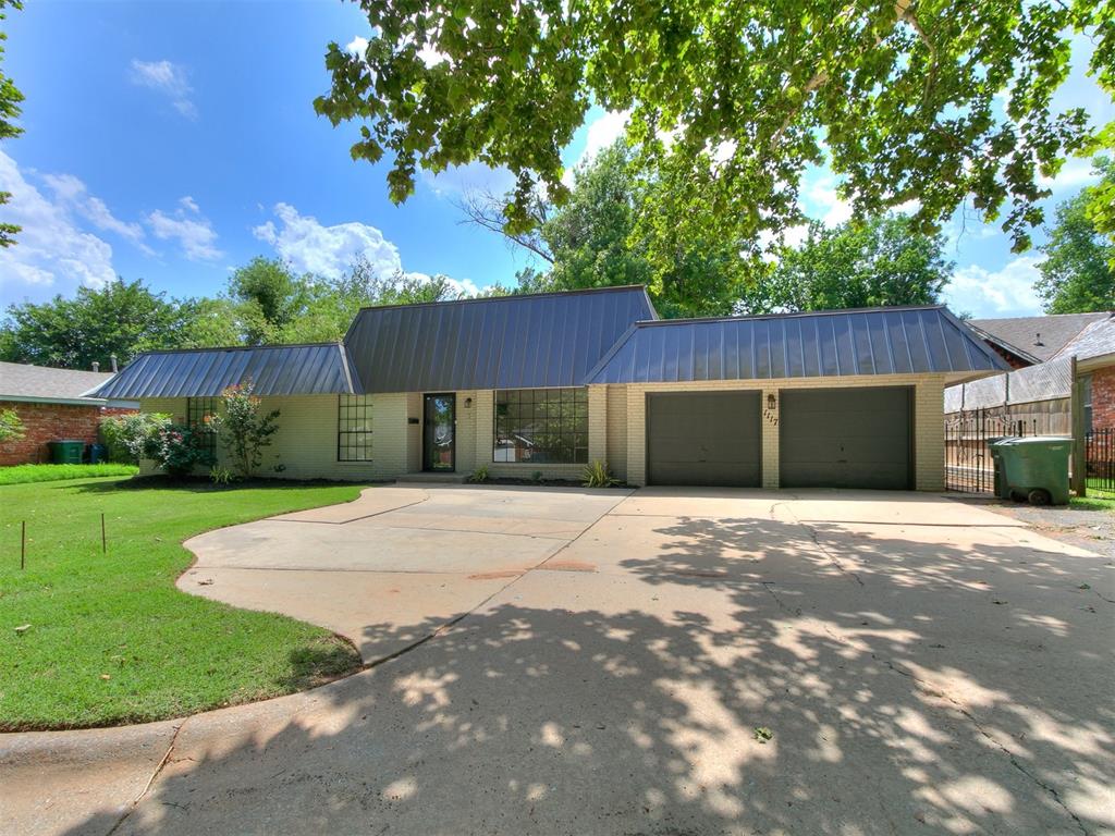 You've found it!  This beautiful, fully remodeled 3 bedroom, 3 full bathroom home is within walking distance of UCO.  The home boasts a wood burning fireplace, two living areas, updated flooring, beautiful open plan and don't forget the extra room which can serve as a 4th bedroom or study, etc.  The lot is also oversized and has beautiful mature trees which provide lots of shade.  Backyard is fully fenced and has a fire pit as well.  This would make a great family home or would the perfect place for UCO students to share!  Buyer to verify all information.