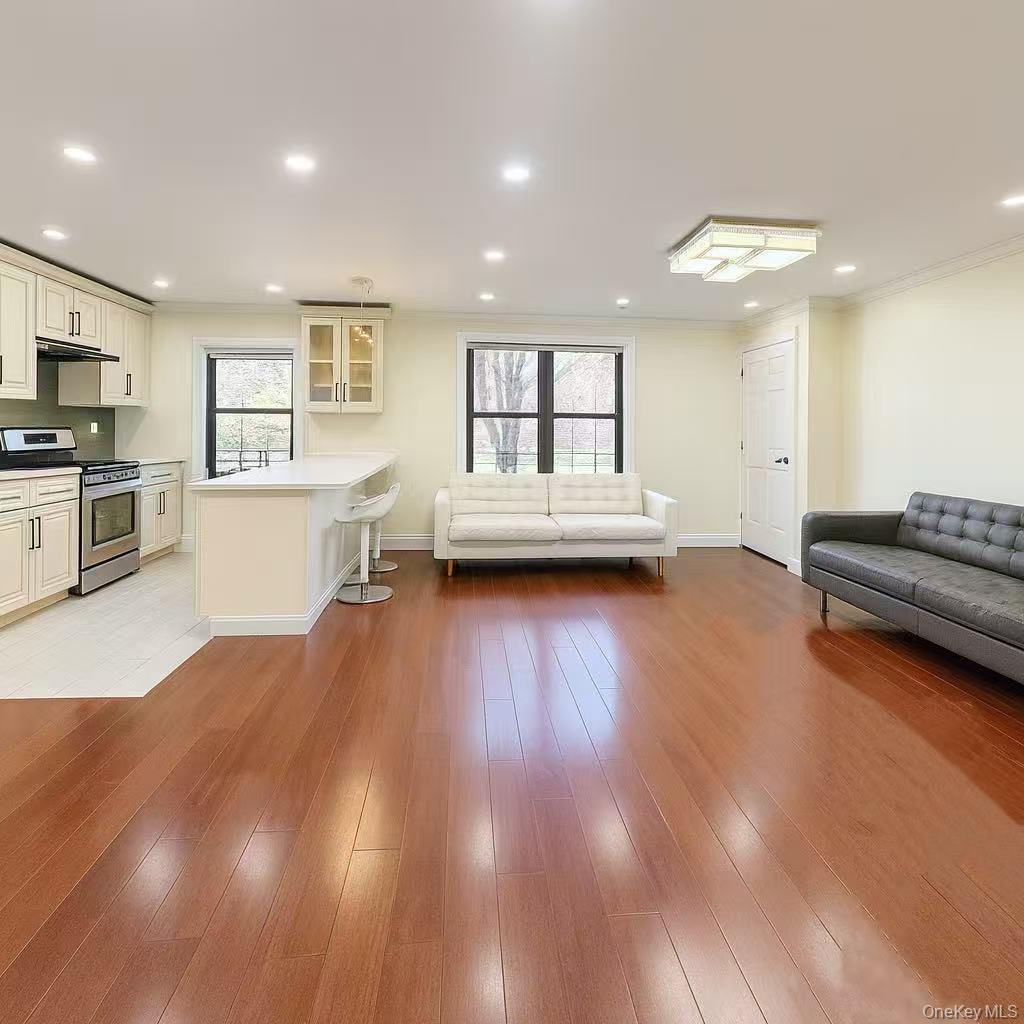 Located in a highly sought-after neighborhood, this well-maintained first-floor two-bedroom co-op offers a practical layout, spacious rooms, and outstanding convenience. Enjoy easy access to schools, supermarkets, and transportation—all within a peaceful, beautifully kept community. Move-in ready!FEATURES: 1. Smart, functional layout with a generous living and dining area—perfect for family gatherings or entertaining friends.2. Two bright bedrooms with abundant natural light and charming green views.3. First-floor convenience—no stairs, ideal for seniors, visitors, and effortless furniture moving.4. Well-managed community with serene surroundings and responsible residents.Transportation:Multiple local bus routes provide easy access to nearby subway lines and key hubs such as Flushing Main St and Jamaica—including the Q17, Q30, Q31, and more. Express buses (QM7, QM8) offer a direct and comfortable commute to Manhattan—perfect for professionals.Lifestyle & Nearby Amenities:Major shopping centers, supermarkets, and diverse dining options just minutes awayParks and recreational areas nearby for outdoor activitiesAccess to strong local schools, including the highly rated Francis Lewis High School