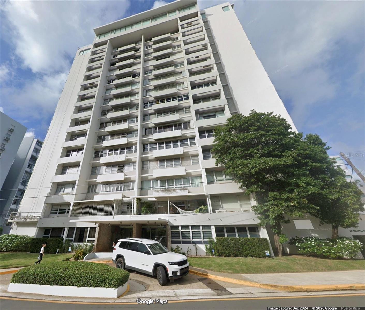 Virtually Staged. One or more photos are virtually staged. A rare opportunity in the heart of Condado. Spacious 1,954 SF apartment on the 9th floor of Plaza Condado, a boutique condominium with only 2 units / floor ; 15 floors total. Located directly across from Stella Maris Park and just two blocks from the beach. Featuring 4 bedrooms, 3 bathrooms, a full-building generator, water cistern, and one covered parking space. Offered in original condition with excellent renovation potential. Prime location within two blocks of virtually everything you need. HOA $684 / month; Insurance $4,116/ year. Available as of Nov. 15 for showings.