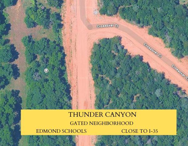 Vacant lot ready to build your dream home! Thunder Canyon is a gated community with close access to I-35.