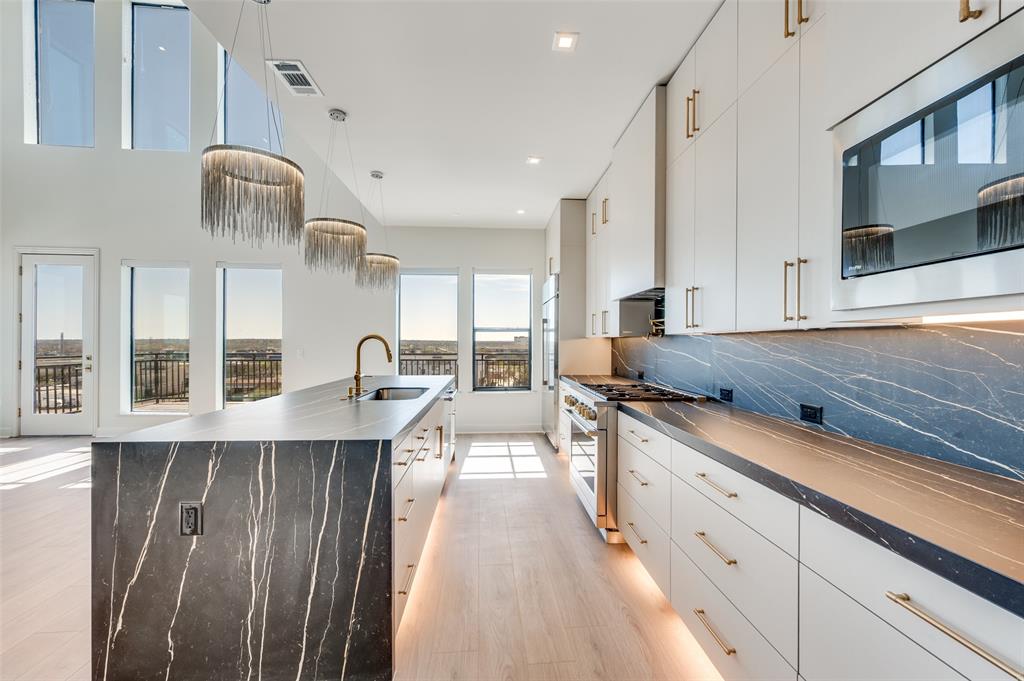 Rising at the intersection of culture, creativity, and city energy, The Ruston places you in the heart of Dallas’ most exciting emerging neighborhood—The Cedars. Just moments from Downtown, this thoughtfully designed condominium community offers effortless access to the city’s business, entertainment, and arts districts, while remaining deeply connected to the neighborhood’s authentic spirit. From live music venues and local art to craft breweries, coffee shops, and late-night gathering spots, life at The Ruston unfolds in rhythm with Dallas’ creative pulse.  This luxury penthouse has two bedrooms, two and half baths and open floorplan.Within this newly constructed, 58-residence building, modern design meets refined functionality. Each home is carefully crafted to balance elegance with livability, offering a range of floor plans across four residential levels—from sleek one-bedroom residences to dramatic two-story penthouses. Expansive windows frame breathtaking views of the Downtown skyline, while secure, access-controlled entry provides peace of mind in the center of it all.The Ruston’s amenities are designed to elevate everyday living into an experience. Begin your mornings in the state-of-the-art fitness center, unwind beside the tranquil reflection pool, or challenge friends on the pickleball court or putting green. Evenings invite connection—whether in the stylish clubhouse, wine room, or game and media spaces—while your four-legged companions enjoy their own dedicated dog run. Every detail has been considered to create a lifestyle that feels both indulgent and effortless.At The Ruston, luxury isn’t just about where you live—it’s about how you live.Multiple floorplans available on all levels of the building. *Ask about Buyer Incentives and getting an interest rate as low as 4.75% with the Preferred Lender!*