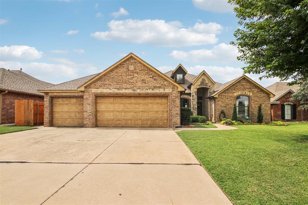 Welcome to 3000 SW 140th Street in Oklahoma City, OK 73170 – a thoughtfully designed and meticulously maintained home in the Legacy Addition. This 2,477 sq ft residence features 3 bedrooms, 2 full baths, and versatile living spaces including a study, workout/game room, and an upstairs bonus room. The home offers a spacious 3-car garage and curb appeal. Stained concrete floors provide style and durability throughout main areas including the kitchen, dining, and study. The open-concept layout promotes seamless living, with a kitchen boasting custom cabinetry, granite countertops, and designer lighting. The living area invites relaxation and gatherings, with natural flow into the dining space. Bathrooms are tastefully finished, and the serene primary suite includes ample closet space. The dedicated utility room adds everyday convenience. Outside, enjoy a backyard retreat with a stained concrete patio, cedar pergola, and built-in fire pit—perfect for entertaining or unwinding. The fully fenced yard includes an automated sprinkler system and private access to a neighborhood trail leading to highly rated Wayland Bonds Elementary. Located in a family-friendly community with nearby parks and schools, this home offers lifestyle and location. Don’t miss your chance to call this beautiful, move-in ready property home!