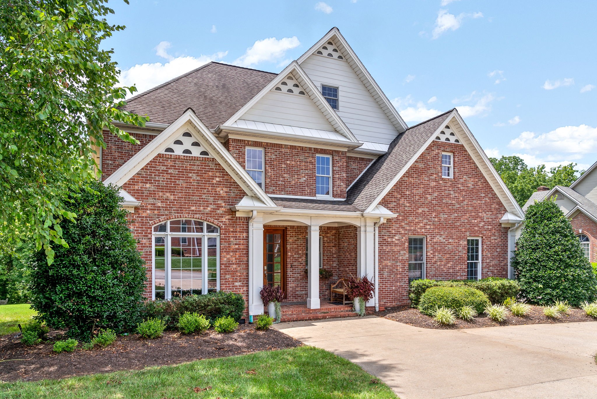 This beuatiful all-brick home offers the perfect blend of comfort and elegance, situated on a spacious lot next to the river. Featuring 5 bedrooms and 4.5 bath plus a bonus room and a man cave, there's plenty of room for a large family, guest and hobbies. Enjoy formal living and dining areas for entertaining, along with screened in back porch and extended deck to create multiple outdoor spaces ideal for relaxing or hosting gathering.