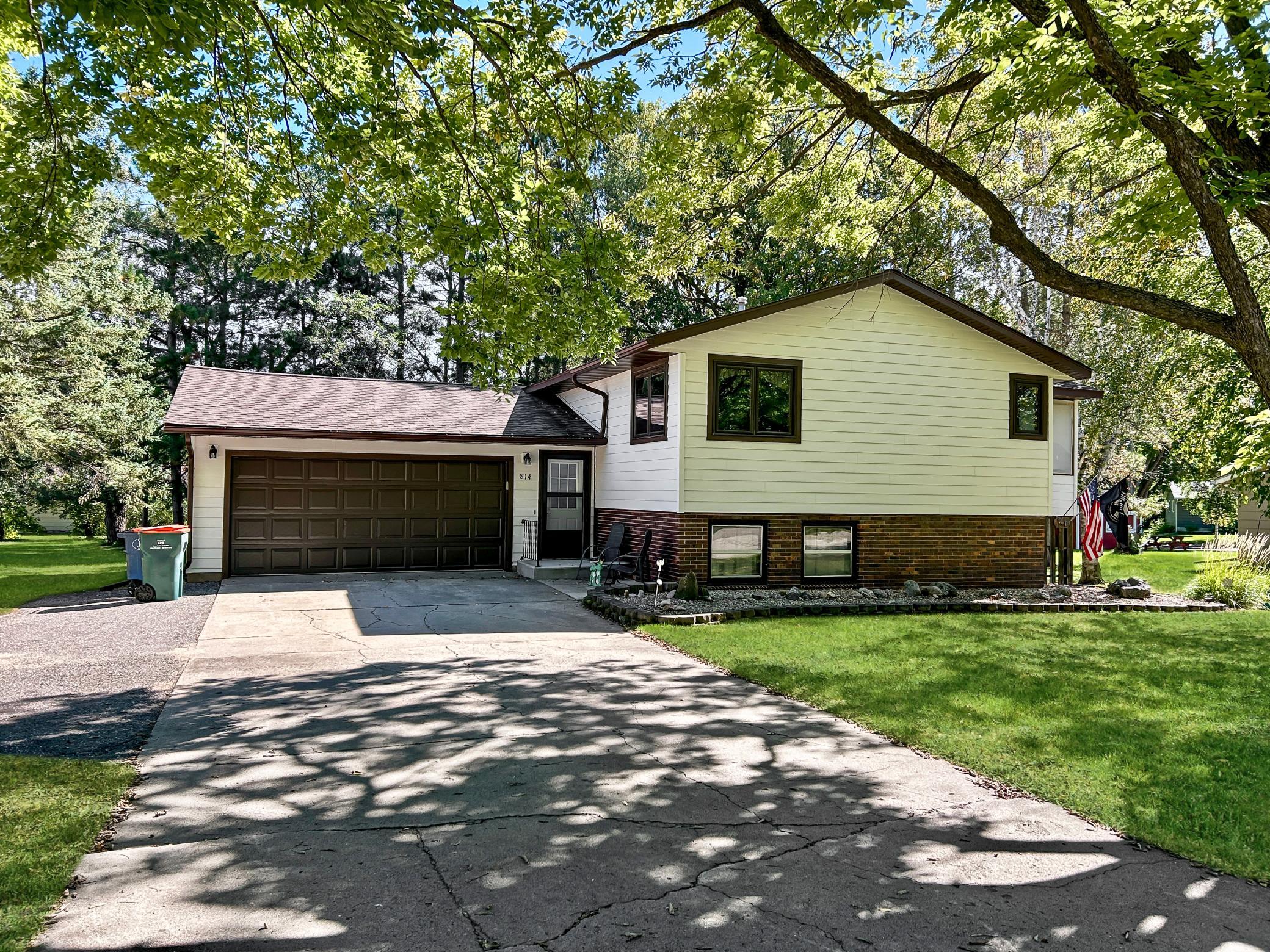 Gorgeous 4-bedroom 2 bath home. many recent upgrades make this a perfect low maintenance home. Newer shingles, high-quality siding , water heater, furnace and central air. Wonderful flooring and a 4 season porch that makes this home feel like home. Nice large kitchen, living and primary bed a 2nd bedroom and bathroom on main level. Large family room and 2 additional bedrooms in basement makes for a very spacious home. Enjoy the beautiful yard from the raised deck attached to four season porch.