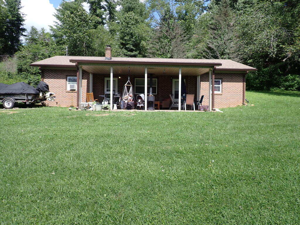The home was completely remodeled in 2017, the interior walls were sealed, water proofed, furred out and insulated.  new kitchen and bath, luxury tile floors,  new drywall. The home sets on 9.21 acres with a stocked trout stream. The land is level and cleared.