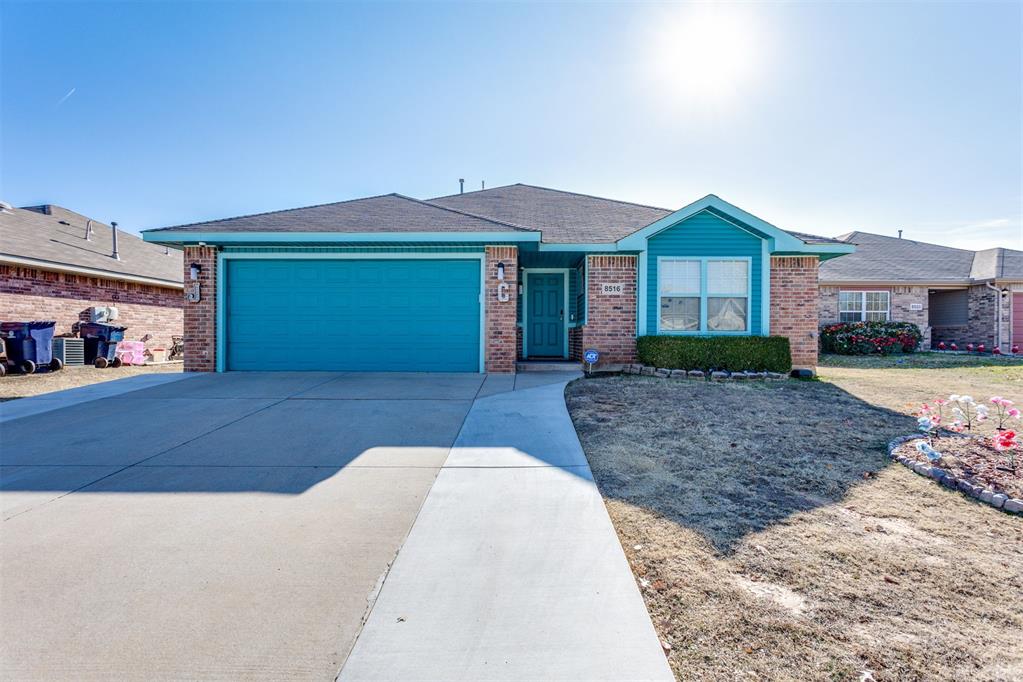 Welcome to this move-in ready home in the highly sought-after Brighton Pointe community, offering exceptional upgrades, security features, and convenience at an affordable price point. Thoughtfully improved from top to bottom, this property delivers peace of mind, style, and functionality for today’s buyer.Recent upgrades include a whole-home generator installed in 2024, providing reliable backup power year-round. The kitchen has been remodeled with modern finishes, complemented by marble flooring and designer light fixtures that elevate the home’s overall aesthetic. Bathrooms feature updated fixtures, adding a fresh, contemporary feel.Security is a standout feature with interior and exterior security systems, along with a storm shelter located in the garage—a major value add for Oklahoma living. Additional improvements include a new water heater (2024) and a board-to-board privacy fence with top cap installed in 2025, offering both durability and curb appeal.Outdoor and storage needs are fully covered with two storage sheds (15x8 and 12x8), ideal for tools, hobbies, or seasonal items.Conveniently located near highway access, this home provides an easy commute while remaining close to local dining, shopping, and schools, making it an excellent option for buyers seeking comfort, accessibility, and long-term value.Homes with this level of upgrades in Brighton Pointe and under $240K are in high demand—schedule your showing today and see why this one stands out.