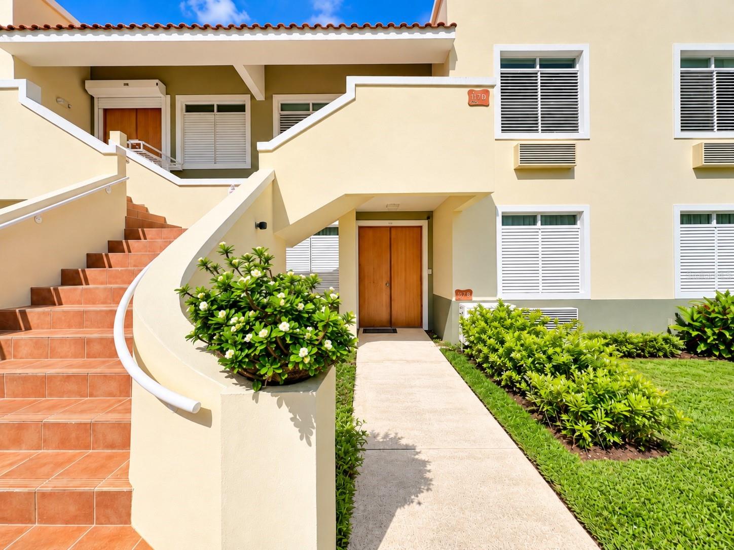 Accessible ground-level living with lake views in Harbour Lakes at Palmas del Mar. This 3-bedroom, 2.5-bathroom condominium offers step-free access and a covered terrace overlooking the lake, a relaxing spot for morning coffee or evenings outdoors in any weather. The unit is close to the main clubhouse and the resort-style pool, so some of the community’s best amenities are a short walk away. It includes 2 parking spaces for vehicles and 1 golf cart parking space, making it easy to get around Palmas del Mar by cart to the beach, marina, golf, and restaurants. Harbour Lakes is a gated community with five pools, a fitness center, clubhouse, and walking trails. Residents also enjoy everything Palmas del Mar offers, including beaches, two championship golf courses, a marina, tennis and pickleball courts, an equestrian center, restaurants, and The Palmas Academy, serving pre-K through 12th grade. An ideal choice as a primary residence, second home, or investment. Harbour Lakes HOA: $190.00 per month | Palmas del Mar HOA: $1,300 per year.