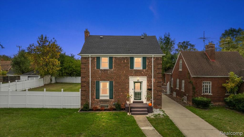 Welcome to your new home! This stunning and completely updated brick colonial is nestled on a generous double wide lot, providing you with ample outdoor space for relaxation and entertaining. As you step inside, you'll be greeted by a fresh and modern atmosphere, thanks to a range of recent upgrades that enhance both comfort and style. The heart of the home features a beautifully renovated kitchen, complete with brand-new cabinets that offer plenty of storage and a contemporary look. The first floor showcases new flooring that adds warmth and elegance to the living areas, leading down to the finished basement, which provides additional space for a family room, home office, or play area. This home is equipped with a new high-efficiency furnace, water heater, and air conditioning system, ensuring year-round comfort while keeping energy costs low. With all-new lighting fixtures illuminating the space and new windows allowing natural light to flood in, you'll
feel right at home from the moment you walk through the door.