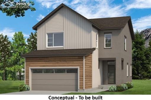 READY FOR YOUR FAMILY! LOCATED IN BEAUTIFUL REVEL@ WOLF RANCH  Stepping in the front door of the Charleston plan, the Foyer welcomes you in with an airy two-story ceiling.  This space ushers you past the powder bath and directly into the Living room where you can see straight through to the outdoor patio.  For an even more seamless transition between indoor & outdoor, lots of natural light. Nearby, the kitchen catches your eye with its wide island, a perfect spot to create new memories.  The Dining room sits adjacent, connected to the great room space, yet distinct from it. At the top of the stairs sits a modest loft, perfect for a work space, which is enhanced by an overlook to the Foyer below, dividing the Primary Suite from the rest of the upper level.  Turn to the front of the house to experience the secluded Primary Suite, which includes a 4-piece bathroom and walk-in closet.  In the opposite direction there’s two more bedrooms, a shared bathroom, laundry room, and linen closet for practical living.A lower level is finished with an additional bedroom and bathroom accompanied by a large recreation room. The large 3-car garage has an extra long 3rd bay for tandem parking.