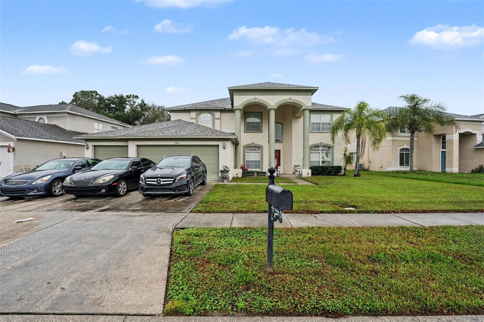 Discover the potential of this spacious single-family home located at 27021 Coral Springs Dr in Wesley Chapel, FL! The property is estimated to offer approximately 4 bedrooms and 3 bathrooms, with a private pool providing an opportunity to create your own outdoor retreat. Being sold AS-IS, this property presents an opportunity for investors or buyers looking to make a home their own. Conveniently located in the Wesley Chapel area, the home offers access to shopping, dining, entertainment, and everyday conveniences, with destinations such as The Shops at Wiregrass and The Grove nearby. Enjoy the appeal of a growing Tampa Bay area community while exploring the possibilities this property has to offer. Property is occupied and sold AS-IS. Interior access has not been obtained. Please do not disturb occupants.