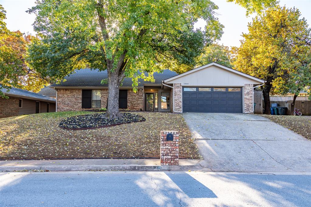 OPEN today 2-4:00! 
This beautiful remodel in the sought after Forest Oaks neighborhood is nestled near downtown Edmond with easy highway access. The vaulted ceiling, open layout, and large kitchen & dining area provide a great space for gathering. This kitchen is a showstopper!  Equipped with granite counter tops, a coffee bar, a built in mini fridge/wine cooler, the kitchen is sure to impress. The primary suite has a beautiful bathroom layout with a large soaking tub, shower, and an added room attached that could be an office space, baby room, workout space or turned into an additional walk in closet. Here you have options!  This home's layout provides spacious bedrooms and a beautifully updated second bathroom with double sinks. The backyard provides a lovely low-maintenance space to relax with a pergola and an 8ft privacy fence. This house recently underwent a fabulous interior remodel from end to end with upgrades including: paint, carpet, gutter covers, fireplace cover,  window treatments, tankless hot water heater, 8 ft privacy fence, new light fixtures throughout, flooring, new dishwasher (2021), roof (2019), new heating & air system (2025) and a new plumbing clean out was even added! This one is a don't-miss if you're looking for move-in-ready with nothing more to do other than decorate!