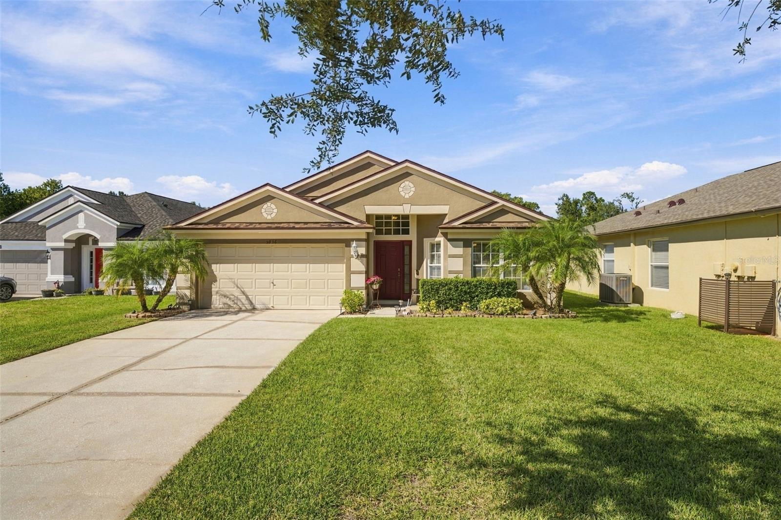 Welcome to 5936 War Admiral, tucked away on a quiet cul-de-sac in the sought-after golf community of Lexington Oaks! This home sits on a peaceful pond lot, and the screened lanai is the perfect spot to enjoy the water views, whether it’s morning coffee or relaxing at the end of the day. Inside, a split floor plan offers privacy, while the formal living and dining rooms provide plenty of space for entertaining. The spacious kitchen features a breakfast area and overlooks the large family room, so cooking and gathering happen together. The primary suite is a true retreat with a walk-in closet and an ensuite bath with double vanities, a garden tub and a separate walk-in shower. A convenient inside laundry room completes the package. The location is hard to beat, just minutes from I-75, the new and growing Lexington Hub, shopping, dining and more. Don’t miss your chance to enjoy golf community living on the water in such a convenient location. Schedule your showing today!