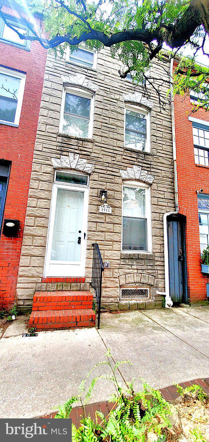 NEWLY RENOVATED and never occupied since completion! This 4-bedroom, 4-bathroom Fells Point townhouse offers approximately 1,520 sq ft with a rare bathroom-for-every-bedroom layout. Features include new appliances, in-unit laundry, and modern finishes throughout. Luxury vinyl plank flooring throughout the home with hardwood stairs makes maintenance a piece of cake.  Walk to Fells Point's waterfront, restaurants, bars, coffee shops, Harbor East, and major employers. Convenient to Johns Hopkins Hospital, Downtown Baltimore, and commuter routes. Tenants can obtain area parking permit to park on the street. Renters insurance is required.