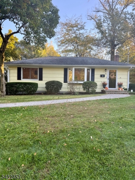 Welcome home to this inviting 3 bedroom, 1.5 bath ranch in a sought-after Bernardsville neighborhood. The main level offers easy one-level living, with thoughtful updates throughout that make this home move-in ready. The finished walkout lower level provides additional living space with direct access to the outdoors. Outside, a patio with a wood-burning fireplace sets the scene for crisp evenings and gathering with family and friends, and the spacious backyard offers plenty of room to breathe, whether you're gardening, entertaining, or enjoying a quiet afternoon outdoors. Just a short distance from town, the train station, and parks, with easy access to major highways. *Professional Photos will be uploaded by Wednesday 10/21.