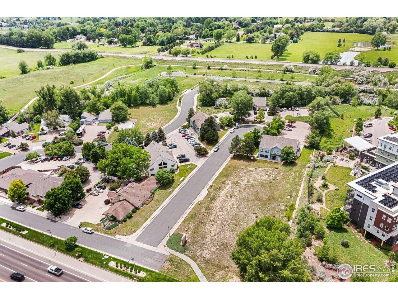 Three commercial lots located in SW Fort Collins. The lots are in the Cameron Park office park, 2 blocks from rapid transit and they are all zoned commercial. Utilities are at the property line. Lot addresses are 100 Coronado court, 111 Coronado Court (9000 sq ft lot) and 117 Cameron Drive (25,810 sq ft lot) which includes water/sewer. The 3 lots are over 1 acre in total square feet between, and they can be sold separately (65k for 100 and 111 Coronado and 175k for 117 Cameron AB).