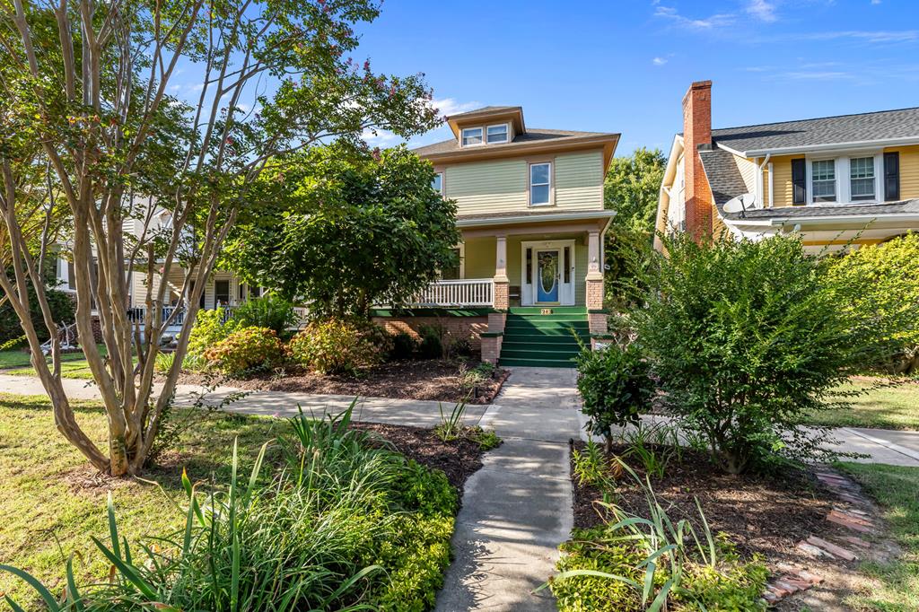 Step into timeless elegance with this beautifully maintained 4-bedroom, 2 full bath home nestled in the heart of historic Cape Charles. From the moment you arrive, the welcoming from porch invites you to relax and enjoy the charm of this coastal town. Inside, you'll find gleaming wooden floors that flow throughout the spacious living areas, added warmth and character to every room. The kitchen has newer stainless steel appliances, the second-floor bathroom has been fully renovated to include a luxurious soaking tub-your personal retreat after a long day. Out back, unwind by the cozy fire pit, ideal for evening gatherings under the stars. Eco-conscious buyers will appreciate (2024) the solar panels, offering energy efficient and long-term savings. Whether you're looking for a full-time res