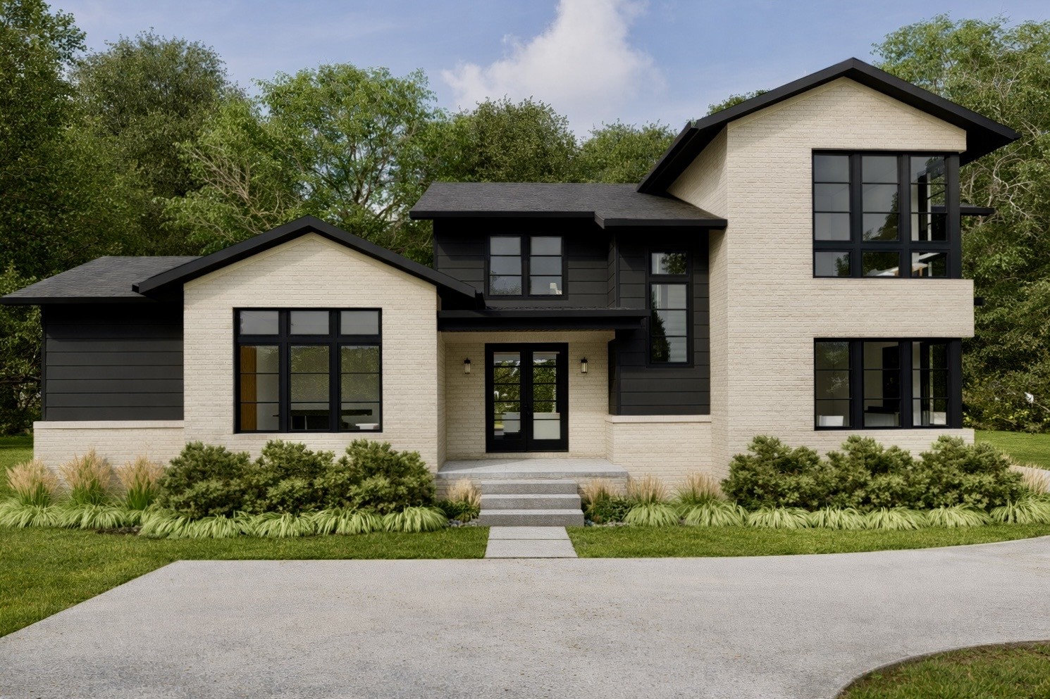 Located in Boura, one of Murfreesboro’s most exclusive luxury communities, this 4,949 sqft architectural masterpiece designed by August House Co. is nothing short of extraordinary. From the moment you arrive, painted brick with slurry finish, vertical fiber cement shiplap, stained cedar box beams/brackets, & cedar tongue-and-groove porch ceilings set the tone for timeless modern architecture w/ elevated craftsmanship. The 16 x 33 ft in-ground pool transforms the backyard into a true resort-style entertaining retreat.Inside, the dramatic foyer stuns w/ nearly 18 ft vaulted ceilings, white oak flooring, & a stone-accent stairwell featuring illuminated wood treads & sleek glass railing. The open-concept living space is anchored by a 60” gas ventless fireplace & expansive 16 ft multi-panel sliding doors that seamlessly connect to a 584 sqft covered back porch overlooking the pool.The kitchen was designed to impress, offering a 48” range with custom vent hood, oversized island, hidden pantry doors, & wine storage with under-counter refrigeration, ideal for effortless entertaining. A Velux skylight and walls of windows flood the space with natural light.The main-level primary suite is a private retreat w/ vaulted ceiling, 48” gas fireplace, direct access to outdoor living, dual walk-in closets, and a spa-inspired bath featuring a freestanding soaking tub, oversized shower, makeup vanity, & curated designer finishes.Upstairs includes additional bedrooms, multiple full baths, a rec/media room, and access to an uncovered roof deck. The 3-car garage offers 875 sqft of space.Constructed with 2x6 exterior walls, spray foam insulation,  and TPO roofing at flat roof areas, this home delivers both architectural beauty & high-performance construction.3372 Eslin Ct is refined luxury, intentional design, and resort-style living, perfectly positioned in one of Murfreesboro's premier neighborhoods!
