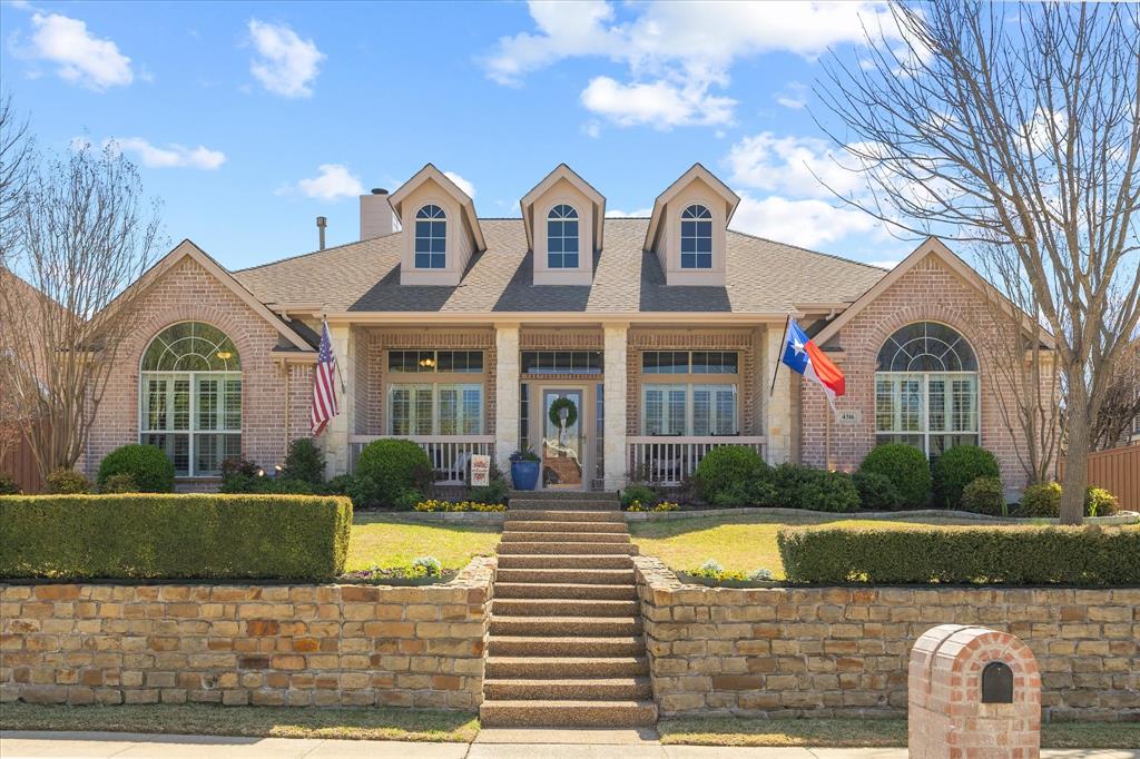 4316 Tall Oak Ln sits in the tree-lined enclave of Stoney Hollow. This expansive 4-bedroom, 3 bath home offers 2,990 square feet of living space on approximately 0.26 acres, with hand-scraped wood floors in the main living areas. The open, flowing floor plan connects a bright dining area to a generously sized family room, anchored by built-in cabinetry and abundant natural light filtered through plantation shutters that lend refined, timeless glow. The kitchen is well-appointed with abundant cabinetry, offering exceptional storage and functionality, also features expansive granite countertops, with a large island, walk-in pantry, and gas cooktop, crafted for practical daily use and easy entertaining. The primary suite includes a sitting area and a-spa inspired bath with dual sinks, water closet, garden tub, and a separate shower. Two additional bedrooms share a well-appointed full bath. Versatile fourth bedroom offers flexibility and can easily function as a private home office. Flexible suite-styled arrangement ideal for guest or multi-generational living, complete with an adjoining room with closet and easy access to a full bath for added comfort and privacy. The exterior emphasizes outdoor living as well as privacy with an 8ft cedar board on board fence (2025), complemented by a covered back patio idea for al fresco dining, morning coffee, or evening relaxing. The home features dual two HVAC unit and two gas hot water heaters (2025) new roof will be installed prior to closing, providing added value and long-term confidence for the future homeowner. Meticulously maintained and truly move-in ready, this home reflects pride in ownership throughout, with recent improvements including interior paint (2024) offering both comfort and peace of mind. This home offers rare balance of comfort, functionality, and care in highly desirable neighborhood. Residents also enjoy access to a community pool, an opportunity you will not want to miss. Showings are by appointment only.