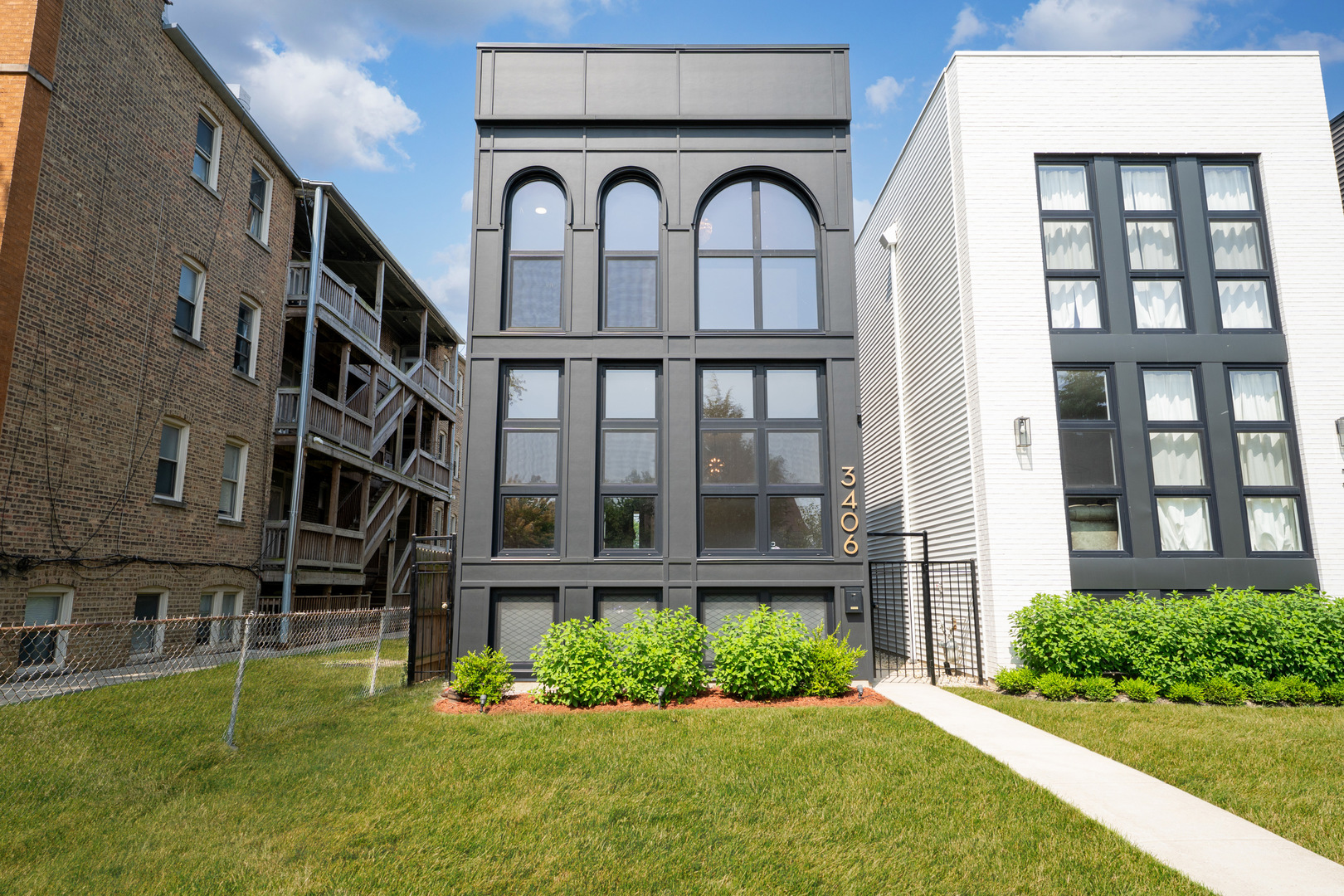 United Chicago Builders Luxury Collection | 2019 RED Luxe Award Winner    Stunning custom-built 5BD/3.1BA home by United Chicago Builders, combining timeless design with modern luxury on an oversized, non-standard lot. Ideally located steps from the park and just 15 15-minute Metra ride to Downtown Chicago, expressways, and grocery stores.    Highlights include:    Bright open layout with soaring ceilings on all levels    Custom Spanish tile, wide-plank hardwood floors, and award-winning designer finishes    Striking architectural stairwell, custom brick accent wall, and electric fireplace with wood log feature    Chef's kitchen with quartz island (seating for five), top-tier appliances, custom cabinetry with integrated lighting, statement backsplash, and wine storage    Primary suite offers:    Spa-inspired bath with oversized rainfall shower, soaking tub, and dual vanities    Custom walk-in closet    Lower level:    Fully finished, bright basement with custom vinyl flooring     Built-in fitness area with custom wall mirrors    Full bath and bonus room (ideal office/gym/playroom)    Outdoor living:    Custom pergola and covered patio off the family room    Private rooftop deck potential and open for your vision    Expansive backyard ready for future enhancements (pool, playset, garden)    Additional upgrades:    European tilt-and-turn windows and backdoor    Custom European seashell sink in powder room    Smart home features, zoned HVAC, exceptional insulation/soundproofing    Upper-level laundry and detached 2-car garage    Built in 2019 and meticulously maintained-move-in ready with high-end finishes, rare lot size, and designer upgrades throughout. Home Warranty Included in sale! Come make Keating your HOME!