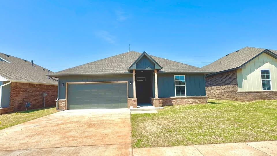 This gorgeous new home is move-in ready! Located in the highly sought after Deer Creek Schools in the Council Ridge neighborhood which features a neighborhood pool, playground, and pond.

Be the FIRST to live here! 
3 Bedrooms | 2 Bathrooms 
2-Car Garage
Open Concept
Primary Suite with Private Bathroom & Walk-in Closet
Amazing Kitchen that includes- Fridge, Microwave, Dishwasher, Gas Range
Cozy Gas Log Fireplace
Spacious Covered Back Patio
Fully Fenced Backyard 
Yes-it's Pet Friendly (ask us for more info)

Call today to make this home yours!