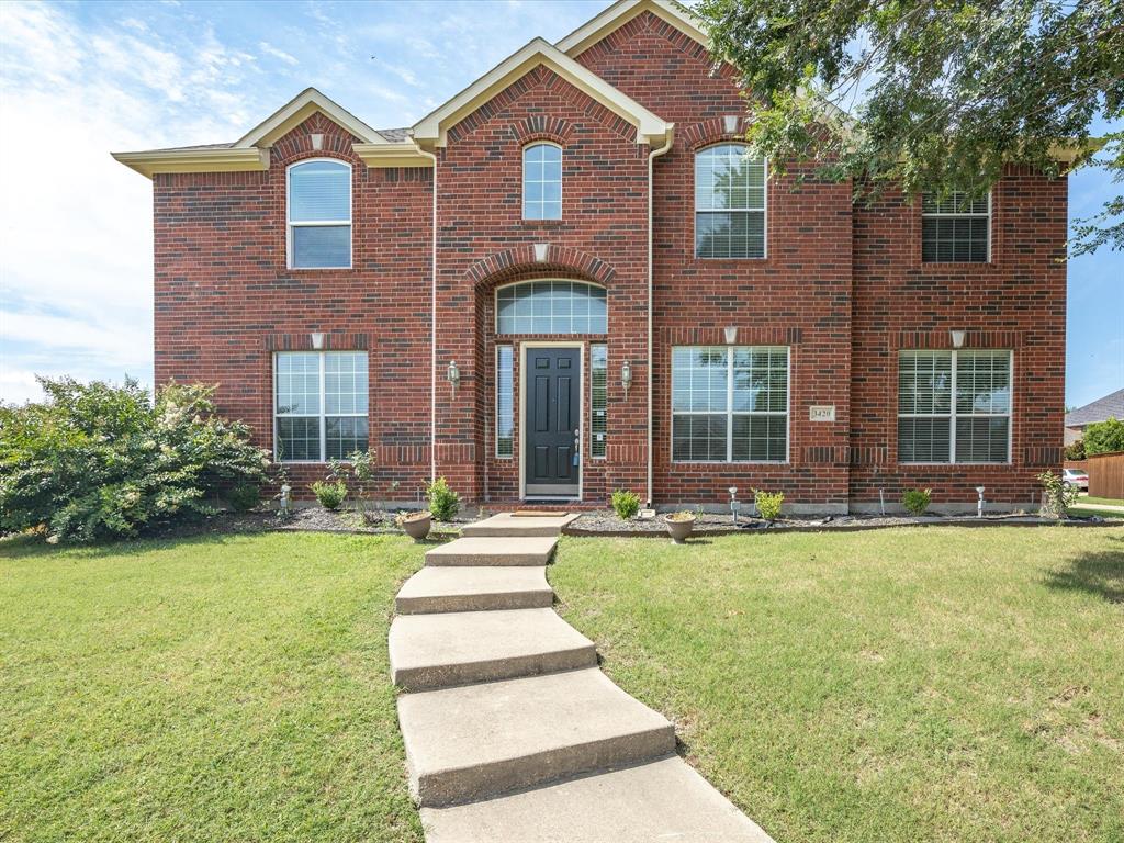 This meticulously maintained home is tucked away on a quiet cul-de-sac in the heart of Plano. Perfectly positioned on a premium lot next to an open field, this property offers added privacy and a peaceful setting rarely found in such a central location.

Looking for a multigenerational floorplan? This expansive home features a rare dual primary suite layout—one on each floor—providing ideal accommodations for multi-generational living or extended guests. The elegant entryway welcomes you with a stunning rotunda staircase, setting the tone for the spacious and thoughtfully designed interior. Multiple living and dining areas make the home perfect for both everyday living and effortless entertaining.

The light-filled room features walls of windows and a unique three-sided fireplace that also warms the adjacent breakfast nook, creating a cozy and inviting atmosphere. A large office with beautiful French doors at the front of the home offers a quiet space to work or study. The chef inspired kitchen boasts a generous walk-in pantry, abundant cabinetry, and ample prep space for the home cook.

Additional highlights include a versatile first-floor storage closet, game room, study, and a 3-car garage. Energy efficiency is a standout feature with injectable spray foam insulation in the exterior walls and the majority of windows replaced with Energy Star-rated dual-pane Low-E glass. For added peace of mind, the home’s foundation comes with a transferable lifetime warranty.

With its flexible layout, premium features, and unbeatable location, this home is a rare find that offers room to grow, entertain, and thrive.