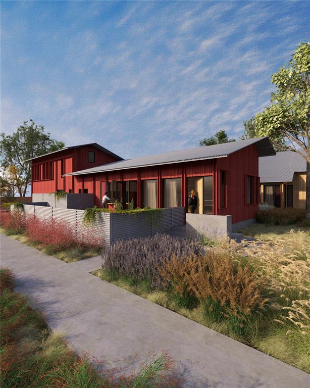 Welcome to Flower Garden Homes, a striking new pair of designer residences in the heart of Oklahoma City’s coveted NW 46th Street corridor,  with unobstructed views of Flower Garden Park, and just minutes away from Classen Curve and Uptown 23rd. Crafted with architectural precision and finished with gallery-level detail, this corner lot residence is a two-story modern sanctuary clad in cedar picket siding and galvalume steel roofing. Soaring ceilings, clerestory “lantern” windows, and open-concept living spaces flood the interiors with natural light while preserving privacy and a sense of quiet refinement. Inside, polished concrete floors pairwith Winter Wheat oak wood and a curated palette of Shoji White walls, accented by Aguamarina Green and Marron Brown ceramic tile. The chef’s kitchen features granite countertops, custom cabinetry, and Pella Impervia windows that frame lush views. Upstairs, spacious suites offer private baths finished with imported tile, while flexible spaces allow for a home office, family room, or additional bedroom to suit a variety of lifestyles. Built to the highest energy and safety standards, including sound-insulated partitions, and fire-rated assemblies, these homes seamlessly blend craftsmanship with performance. The reverse-batten cedar  and galvanized steel detailing create a sculptural, minimalist elegance designed to endure. Enjoy tranquil evenings on a private patio with landscaped concrete pathways and a rock-salt finish. Each home includes a spacious garage, a premium lighting package, and hand-selected fixtures by Baldwin and Kwikset. With its exceptional architecture, elevated finishes, and prime location, this is a distinctive offering for buyers seeking modern design without compromise.