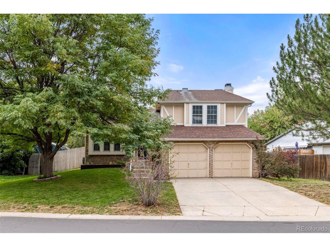 Updated, comfortable, and NO HOA! Welcome to 8518 Wheatgrass Circle in Parker. This 3-bedroom, 3-bathroom home has a lot to offer with new vinyl flooring, several recent major updates,and fresh paint. The kitchen features stainless steel appliances and granite tile countertops, while the wood-burning fireplace gives the living area a warm and inviting feel. You'll also appreciate the BRAND NEW furnace and A/C, roof that's less than 3 years old, and tankless gas water heater that's a year and a half old. Outside, the large fully fenced backyard gives you plenty of space to enjoy, along with a storage shed for all those extras. The 2-car garage adds even more convenience and storage. Location is hard to beat, with easy access to E-470, Parker Road, a green belt with the Cherry Creek Trail, and close proximity to grocery stores, shopping, schools, and other everyday conveniences. With the updates already done, a great backyard, a 2-car garage, and NO HOA, this is a home worth putting on your list. Come see what 8518 Wheatgrass Circle has to offer!