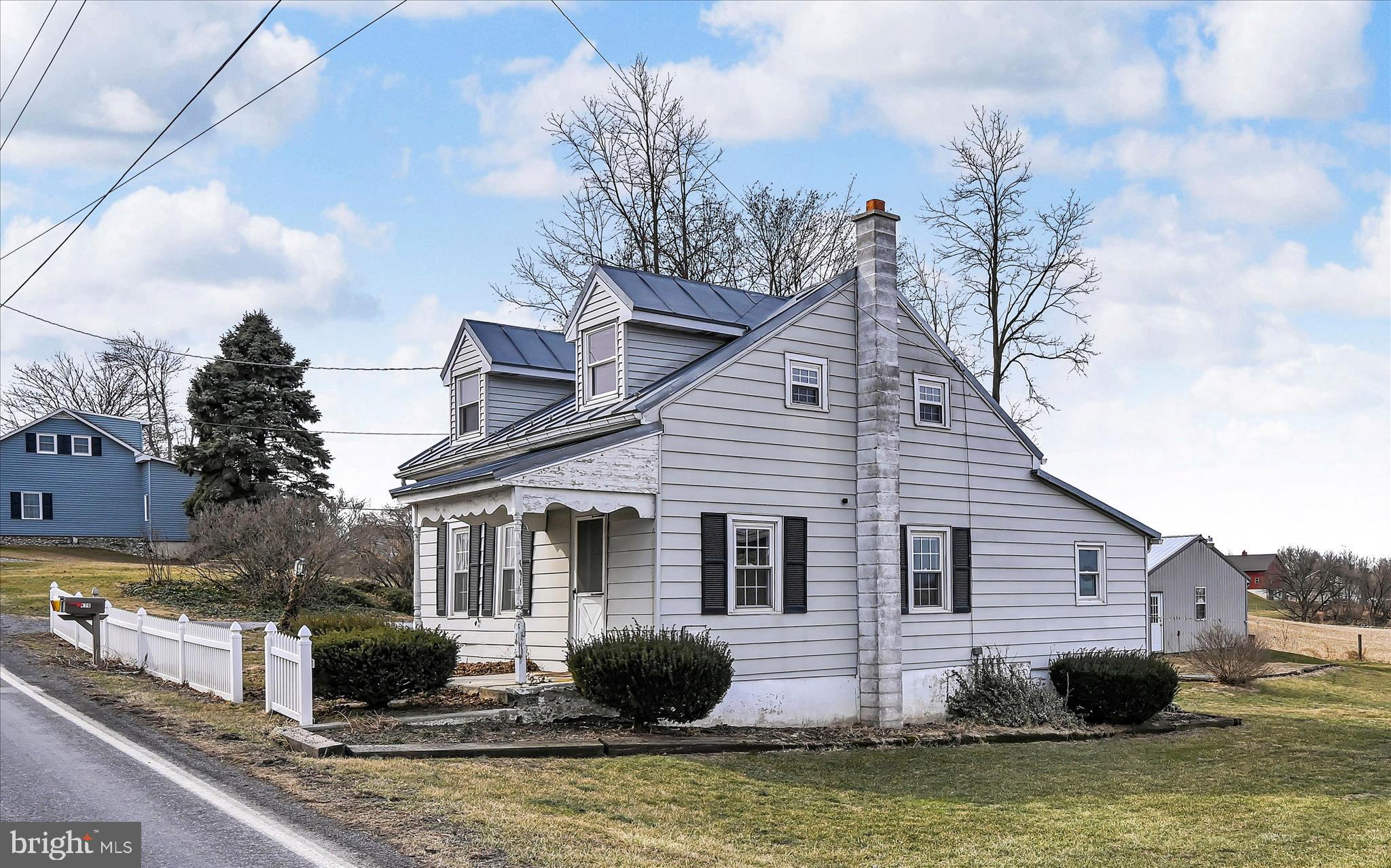 Public Auction Tuesday, April 21, 2026 @ 5 PM - Open House Saturdays April 4 & April 11 from 1-3 PM - Buyer required a 10% non refundable deposit. Settlement within 45 days. Buyer pays the RE transfer tax. List price does not reflect the final sales price. * Country cape cod in the Myerstown/Richland area on .63 acres. 1,287 sq.ft. living area. Eat in kitchen, living room, main floor laundry & 1/2 bath. Upper level has 2 bedrooms & bath. Some exposed log walls. Basement. Home is in fair condition & could use some renovations. Ideal starter home on a country .63 acre lot that borders farmland. Minutes to the ELCO School.