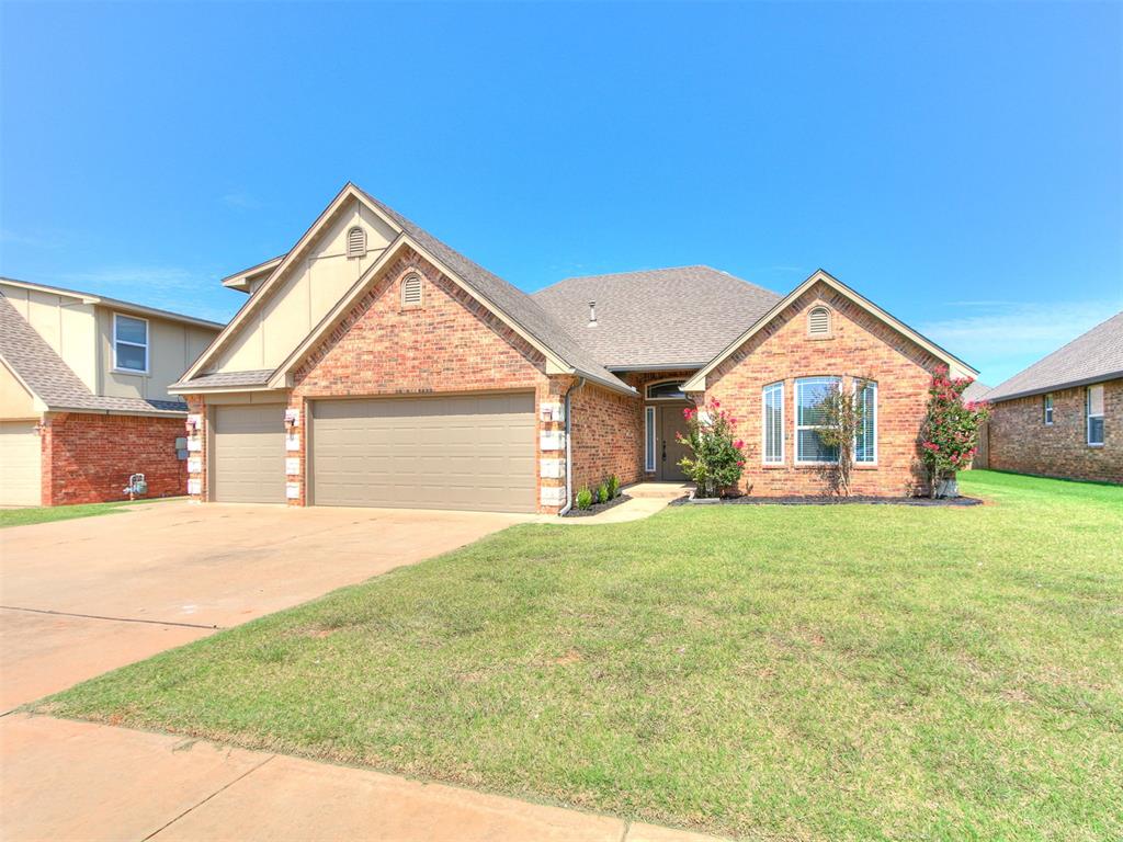 Looking for a 4-bedroom home in Deer Creek?  Welcome to this beautifully updated 4 bed, 2 bath home with a versatile bonus/flex room, located in the gated community of Rosewood Estates.  Step inside to find new flooring and fresh paint, an open floor plan that connects the kitchen, dining, and living spaces, and a warm, welcoming atmosphere. The living room features raised ceilings, large windows and a cozy corner gas-log fireplace.  The kitchen includes granite counters, an eating bar, stainless steel appliances, detailed woodwork, and abundant cabinet space. Upstairs, the spacious bonus room is perfect as a second living area, media room, or playroom—tailor it to fit your lifestyle. The primary suite boasts raised ceilings, ensuite bath with double sink vanities, a separate shower, a soaking tub, and a walk-in closet. Three additional bedrooms provide plenty of space for family, guests, or a home office.  Outside, you’ll enjoy the convenience of a 3-car garage, while the HOA amenities include gated entry, a pool, clubhouse, and playground. Nestled near 178th & May, you’ll be just minutes from shopping, restaurants, and entertainment. Don’t miss your chance to make this stunning home yours—schedule a showing today!