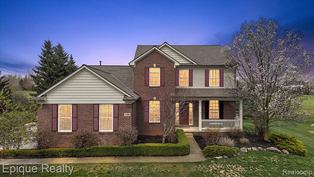 Welcome home to this exceptional colonial in the prestigious Golf Highlands of Waterstone, where refined living meets resort-style amenities. Ideally situated on the 6th hole of the Dunes Course, one of three golf courses. This home offers sweeping golf course views and a private backyard retreat featuring a sparkling pool, perfect for effortless entertaining and everyday enjoyment.Designed with both elegance and functionality in mind, the open-concept main level showcases multiple living spaces with seamless flow, ideal for hosting and modern living. The first-floor primary suite offers a private sanctuary with a spacious walk-in closet and tranquil backyard views, creating the perfect place to unwind.Upstairs, three generously sized bedrooms are complemented by a versatile loft, ideal for a home office, media space, or additional lounge area tailored to your lifestyle. The unfinished basement perfect for your next project plus amazing storage room.