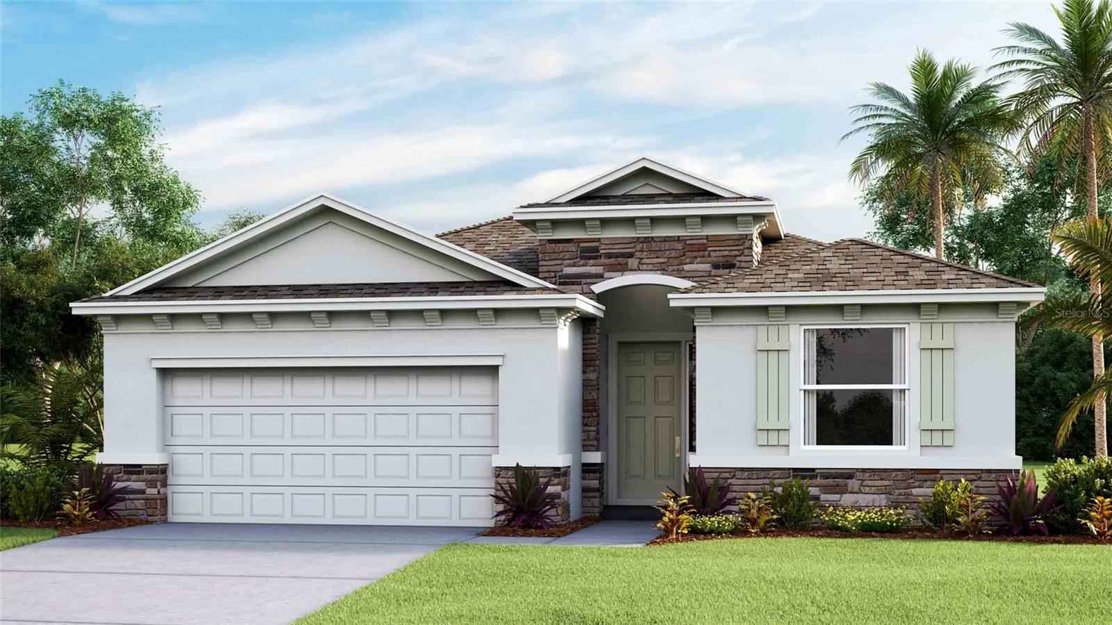 Under Construction. The builder is offering buyers up to $25,000 towards closing costs with the use of a preferred lender and title company. Located off SR-56, Woodcreek offers new homes in Wesley Chapel with a prime location that you won’t want to pass up. At the center of this growing city, you’ll be just 15 minutes from I-75 and Tampa Premium Outlets, Main Event Entertainment, and just 5 minutes from Wiregrass Mall and its several dining establishments such as Grill Smith, Red Robin, Noble Crust, and countless other options. Several hospitals serve the area such as St. Joseph and Advent Health, which is just minutes from the community. Pasco County Schools are within 10 minutes of Woodcreek, as is the soon-to-be Wesley Chapel Sports Complex. Target and Publix are all right down the road as well. Woodcreek features express and tradition series that include Luxury Vinyl in the main living and dining area, a stainless-steel appliance package, and quartz countertops. Each home is built with durable concrete block construction on the first and second stories and includes Smart Home System for seamless modern living.Pictures, photographs, colors, features, and sizes are for illustration purposes only and will vary from homes as built. Home and community information, including pricing, included features, terms, availability, and amenities, are subject to change and prior sale at any time without notice or obligation. Materials may vary based on availability.