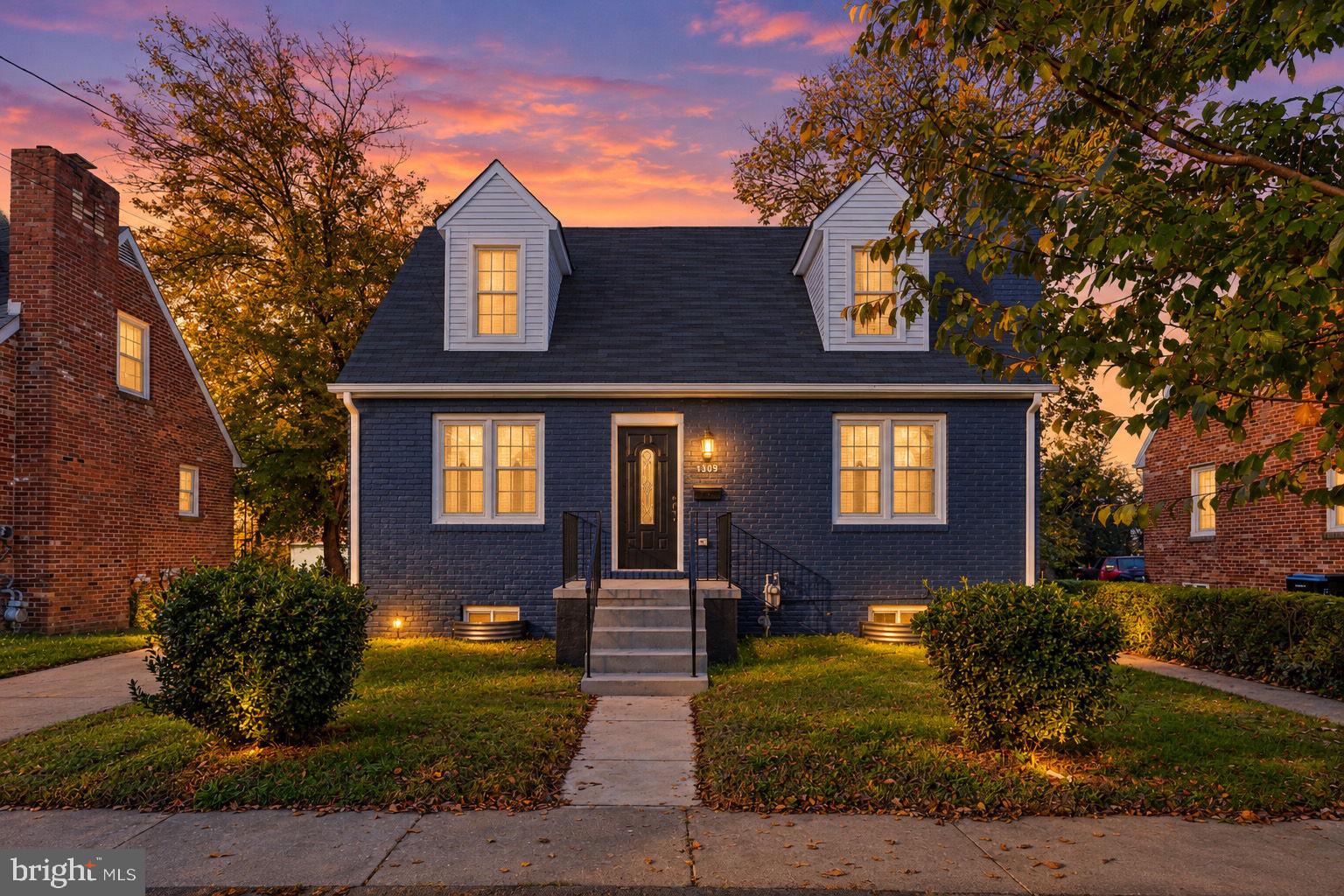 Welcome to 1309 King Street in the city of Fredericksburg VA !!!beautifully transformed Cape Cod in Fredericksburg! This extensively renovated 4-bedroom, 3-full-bath home offers the charm of a classic brick residence with the comfort, functionality, and finishes of modern living.This is much more than a cosmetic renovation! The home has undergone an extensive, permitted transformation featuring a NEW ROOF, NEW HVAC SYSTEM, NEW ELECTRICAL AND PLUMBING, NEW WINDOWS, UPDATED INTERIOR DOORS AND TRIM, beautifully finished hardwood floors, fresh paint, modern lighting, and much more. Major improvements have already been completed, allowing the next owner to enjoy the home without taking on a major renovation project.Step inside to discover a bright, welcoming interior featuring beautiful wood flooring, recessed lighting, and a charming living room with a classic fireplace. The completely redesigned kitchen is a true centerpiece, showcasing elegant white shaker-style cabinetry, striking quartz countertops, a generous breakfast peninsula, stylish tile backsplash, stainless steel appliances, and modern fixtures. The adjoining dining area provides access through French doors to a newly constructed wooden deck overlooking the spacious backyard—an inviting extension of the home's living space.The thoughtfully designed layout offers a main-level bedroom and beautifully renovated full bathroom. Upstairs, two additional bedrooms feature natural light, hardwood flooring, and a completely updated full bathroom. The finished lower level adds valuable flexibility with a fourth bedroom, a third full bathroom featuring modern tile finishes, and an additional living area—ideal for a recreation room, media space, or home office. A separate unfinished utility area provides practical storage space.Outside, enjoy the home's distinctive painted-brick exterior, refreshed curb appeal, new deck, and generous backyard with room for outdoor activities and entertaining.Conveniently situated near historic Downtown Fredericksburg, shopping, restaurants, the Fredericksburg VRE/Amtrak station, and major commuter routes including Route 1 and I-95.Classic Cape Cod character, extensive modern renovations, three levels of living space, and exceptional attention to detail—all in one remarkable property.Experience the transformation of 1309 King Street for yourself!