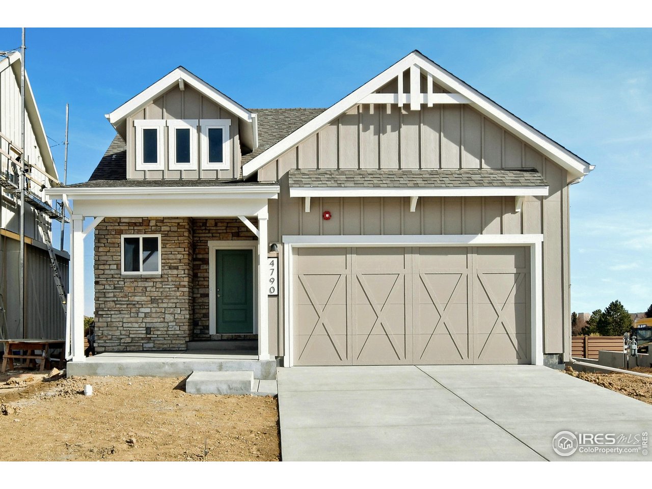 MOVE IN READY Clear Creek by Aspen Homes on unfinished basement! 3 bed, 2 bath, 2 car. Bright open plan thru kitchen, dining & living. Great kitchen w/granite counters, island, pantry. Upgraded microwave & stove, single bowl quartz sink. Standards: AC, active radon, 2X6 walls, Class 4 Roof. Highly efficient w/ 95% eff furnace, tankless H20, HERS energy tests, E-Star windows. Front landscape included & maintained by HOA. Priced to include special lot price improvement of 30k specific to this lot!