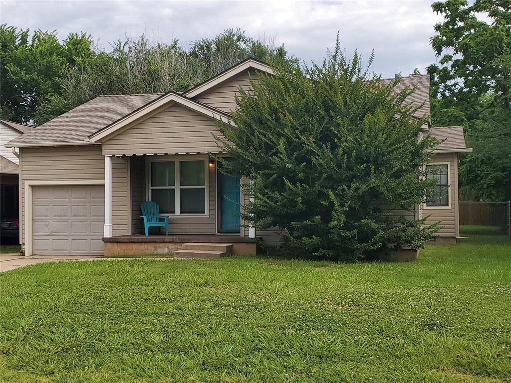 Classic home with hardwood floor. Three bedroom or two with a study/office, large country kitchen, great counter space and lots of built in cabinets. Covered front porch and large open deck in oversized backyard. Property also has alley access and large storage building perfect for a workshop. Located a little over a mile to Campus Corner and short walk to downtown.