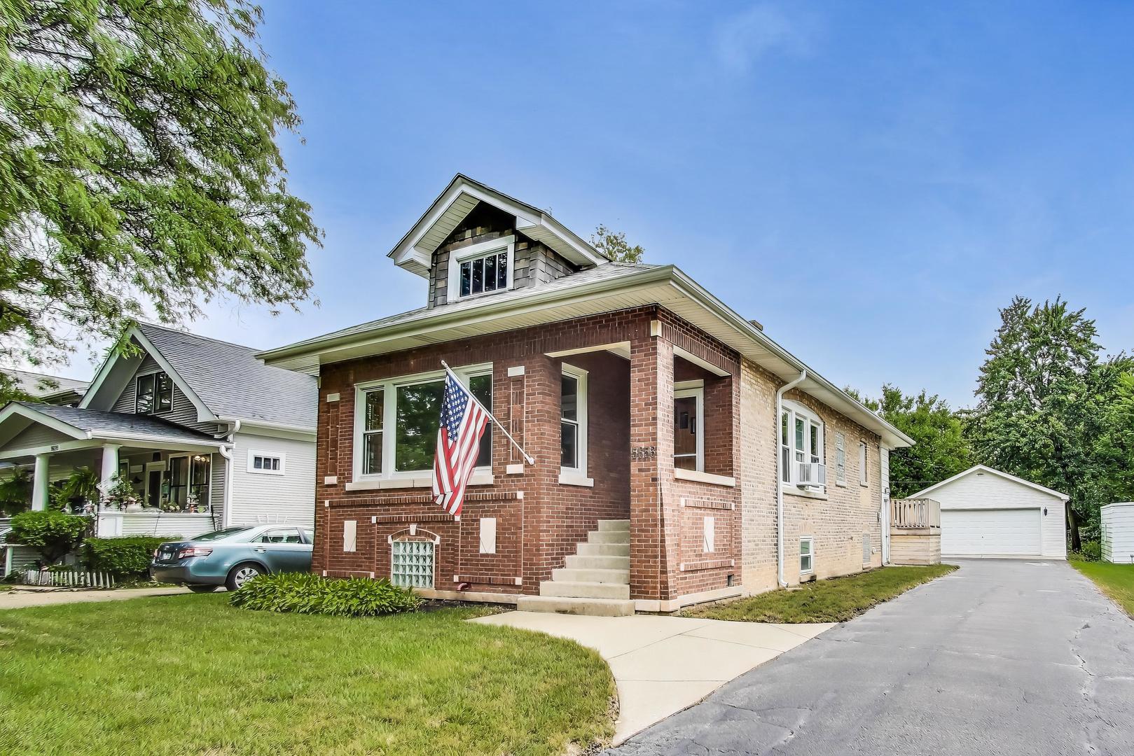 This beautifully maintained classic Chicago bungalow is located in the heart of Old Norwood Park on an impressive 50-foot wide by 230-foot deep lot in one of the city's most desirable neighborhoods. Featuring 3 bedrooms and 2 full bathrooms, this charming home offers hardwood floors throughout most of the main level, a finished basement with egress windows, a full bathroom, and plenty of storage. A side driveway leads to an oversized detached garage, providing ample parking and everyday convenience. The expansive lot offers endless potential for outdoor living, gardening, or future expansion. Recent updates include a newer roof and a brand new furnace installed in 2025, offering peace of mind for years to come. With solid structure and flexible living space, this home has incredible potential for families, investors, or anyone looking to create their dream space. Just three blocks from the Norwood Park District and close to trains, schools, and local amenities, this is a rare opportunity to own a piece of timeless Chicago charm on this rare lot size !