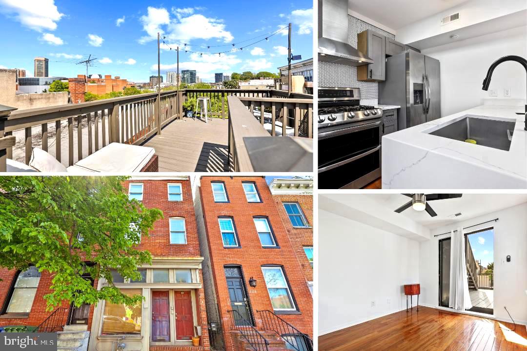 This top-floor condominium located in the heart of Federal Hill features one bedroom and a full bathroom. It also has a lovely deck for enjoying the outdoors. Just a quick walk to all Baltimore has to offer. Orioles games, Ravens games, shopping, restaurants and cafes, Federal Hill, the Science Center, the National Aquarium, Fort McHenry, to name a few, and an easy walk to the harbor. For your convenience, a parking space in the adjacent lot is available for $125.00 per month.