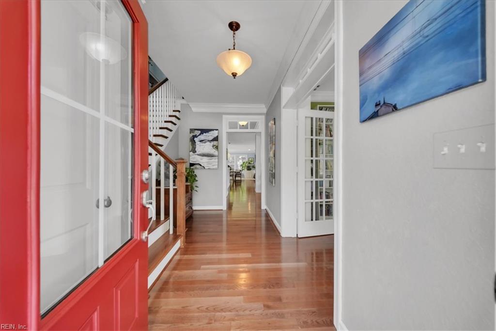 Welcome Home! A Stephen Alexander build where timeless design meets the comfort of everyday living. Tucked away on nearly half an acre in sought-after Grassfield, this beautifully cared-for home has been lovingly maintained by its original owners since day one. 4 spacious bedrooms, 2.5 baths, and nearly 3,200 sqft of inviting space with room for both quiet mornings and lively gatherings. The screened-in porch creates the perfect spot for coffee, conversations, and slow summer evenings. Outside, the backyard feels like a private escape, backing to peaceful woods with space to play, relax, and enjoy nature right at home. Homes this well cared for, in this setting, and with so much character are hard to find. Come see all that 2008 Burson Drive has to offer— a place designed not just to live, but to make memories!