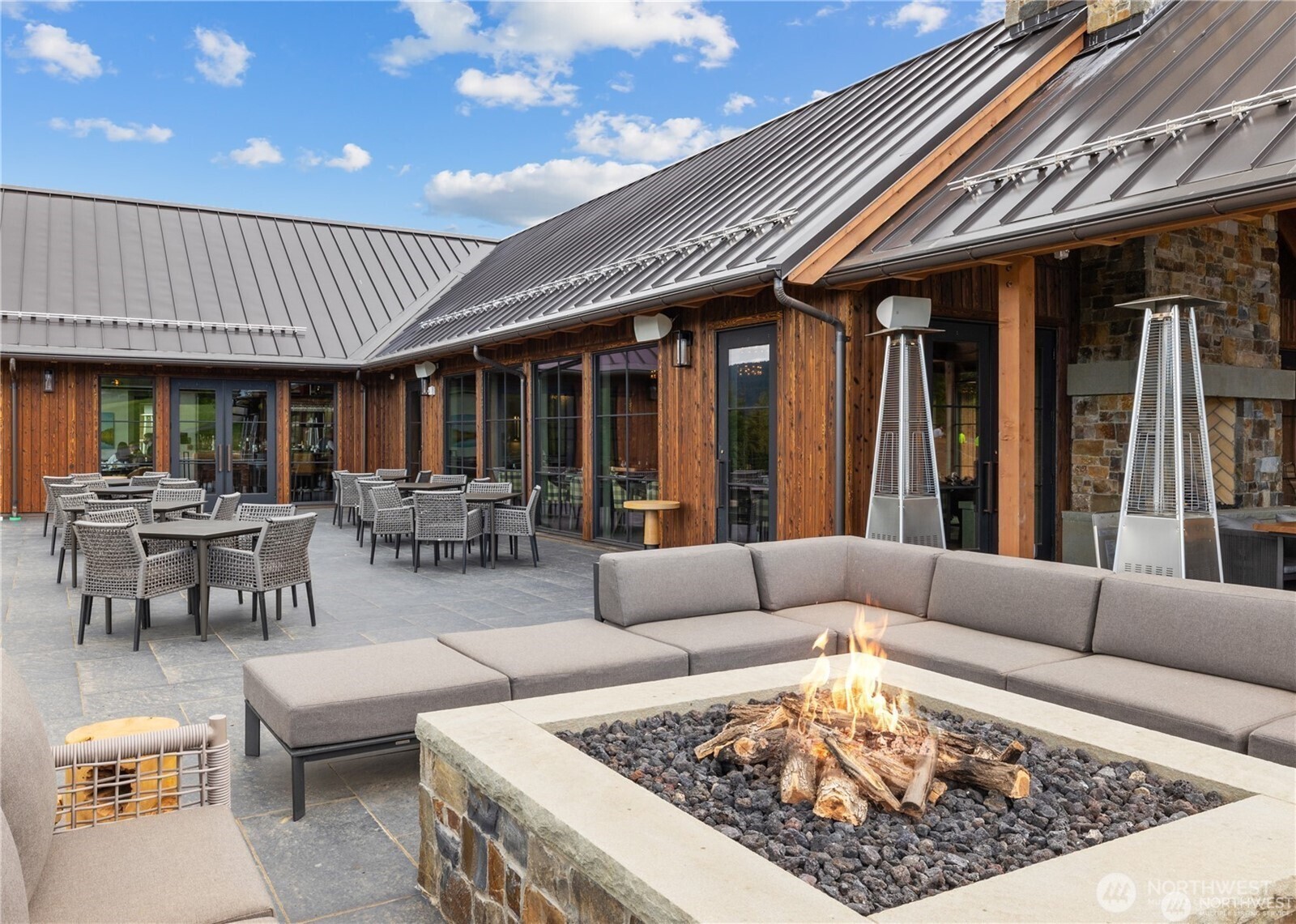 The Great House offers incredible indoor and outdoor gathering spaces—the perfect place to unwind with a glass of wine or a cocktail after a full day of golf, hiking, exploring.