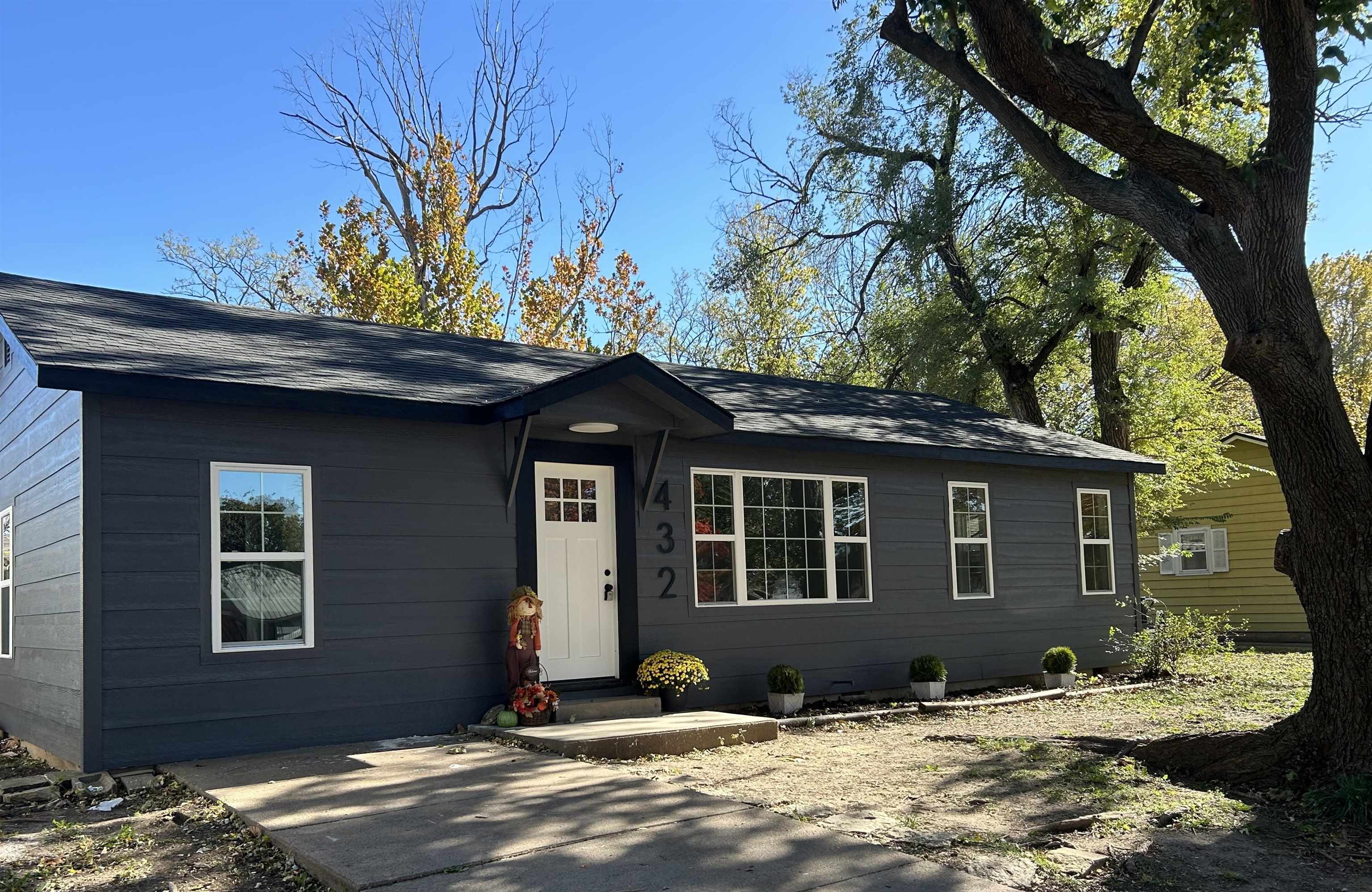 Beautifully Remodeled 3-Bedroom, 2-Bath Home  This beautifully remodeled 3-bedroom, 2-bath residence offers 1,416 square feet of thoughtfully designed living space in a desirable neighborhood. The home has stylish finishes throughout and features a spacious family room, a modern kitchen complete with granite countertops and updated cabinetry.   Recent upgrades include a new roof, new siding, new double-pane Low-E argon-filled windows, and new attic insulation, enhancing both energy efficiency and comfort. The open floor plan provides an inviting flow throughout, while the patio doors lead to a covered patio, ideal for outdoor entertaining or quiet relaxation.  Tastefully remodeled from top to bottom, this home combines style, quality, and functionality—ready for its new owners to move right in.