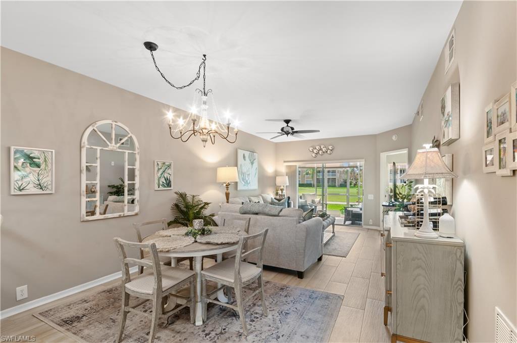 EXQUISITE GOLF COURSE & LAKE VIEWS: First-Floor Condo in Worthington Country Club!

Step into this stunning 2-bedroom, 2-bathroom first-floor condo offering breathtaking western exposure with serene lake and golf course views. This turnkey home is designed to exceed expectations, providing both charm and convenience in one of Southwest Florida’s most sought-after bundled golf communities.

Featuring a well-designed floor plan with high ceilings, elegant tile flooring throughout, and tasteful décor, this home offers a warm and inviting atmosphere. The spacious lanai enhances the living experience, allowing you to soak in the picturesque views from the comfort of your own home.  
WE'RE  PLEASED TO SHARE THE MEMBERS HAVE VOTED TO APPROVE A SERIES OF EXCITING UPGRADES THAT WILL ENHANCE THE COMMUNITY EXPERIENCE AND PROPERTY VALUES. ALL WITH NO SPECIAL ASSESSMENT TO MEMBERS. HERE’S WHAT’S COMING: A remodeled cabana featuring an indoor/outdoor bar area and pergola with operable and fixed louvers for shaded more outdoor dining. Five new tennis courts Four pickleball courts A new and expanded parking lot Construction on the new cabana is set to begin in Spring 2026.Exciting Community Enhancements Coming to Worthington Country Club

Located in Worthington Country Club, residents enjoy an exceptional lifestyle with bundled golf, world-class amenities, and a vibrant social scene. The community’s prime location offers easy access to I-75, SWFL International Airport, Florida Gulf Coast University, Coconut Point, Miromar Outlets, Gulf Beaches, and the renowned dining and shopping of Naples and Fort Myers.

Don't miss this incredible opportunity—schedule your private showing today!