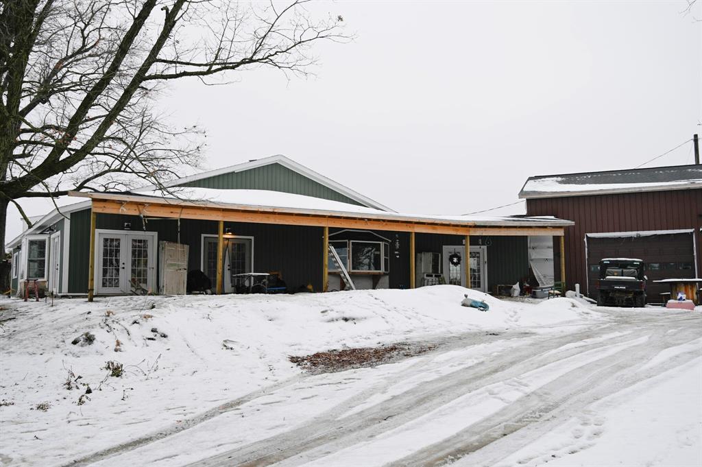 Nearly 30 acres with a newer build home including a private in-law home suite. This spacious 6 bedroom, 3 bath home is close to completion and offers a spacious and bright layout. The land offers exceptional outdoor opportunities with a creek, pond, riding trails, great hunting, and open areas including a garden space or have a small hobby farm. It also includes some old barns and 2 large garages. This home has so much to offer, you won't want to miss it!