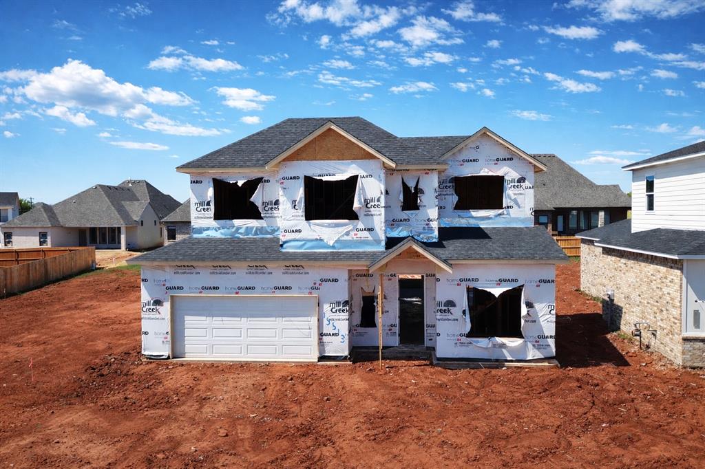 LIMITED INCENTIVE - Ask for details. Welcome to 15513 Echo Park Drive in the desirable Echo Park community, located within the highly acclaimed Deer Creek School District. This stunning modern farmhouse showcases the sought-after Oceanside floor plan, blending timeless design with elevated finishes throughout. The main living area is anchored by a sleek linear gas fireplace, creating a warm yet sophisticated focal point. The chef’s kitchen is thoughtfully designed with quartz countertops, double ovens, under-cabinet lighting, and a spacious pantry, perfect for both everyday living and upscale entertaining. The downstairs primary suite offers a private retreat with dual vanities and a well-appointed bath designed for comfort and style. A dedicated study off the entry provides the ideal space for working from home. Upstairs, you’ll find two additional bedrooms, offering flexibility for family, guests, or additional living space. Every detail has been considered to ensure a true move-in ready experience. A fully fenced yard with gate, zoned irrigation system, tankless water heater, and post-tension engineered foundation provide peace of mind, while stylish white faux wood blinds throughout add a polished finishing touch. Echo Park will soon have exciting amenities residents can enjoy on-site. These coming soon amenities include a playground, basketball court, swimming pool, clubhouse, and walking trail. Neighbors can look forward to making fun memories, relaxing, and unwinding with these new amenities. Conveniently located just off the Kilpatrick Turnpike, Echo Park offers the perfect balance of accessibility and tranquility. Residents enjoy easy access to OKC’s best shopping, dining, & entertainment, all while being tucked away from the hustle and bustle of downtown. Whether you’re looking for convenience or a quiet retreat, Echo Park delivers the best of both worlds. Estimated completion date end of July. Photos are the  builder's design selections. .  Welcome Home!