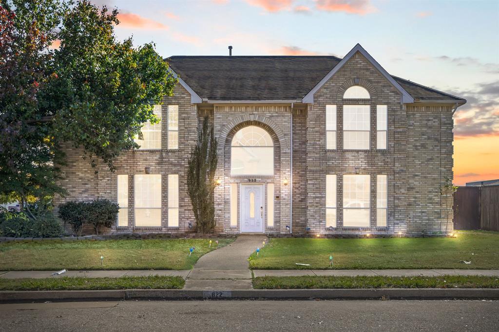Set on an impressive corner lot with no HOA, this five-bedroom, three-and-a-half-bath home delivers scale, comfort, and a polished modern finish in Allen ISD. The open layout offers two generous living rooms and two dining spaces that provide flexibility for entertainment! The kitchen stands as the visual center of the home, finished with quartz countertops, a decorative backsplash, and plenty of cabinetry that reinforces the updated aesthetic. Hard-surface flooring runs throughout, tying each space together and removing maintenance concerns. The primary suite is designed with higher-end detail: a frameless glass shower, freestanding soaking tub, custom tile, and a custom closet system. The amazing location places major highways, Watters Creek, shopping, dining, and entertainment within immediate reach.