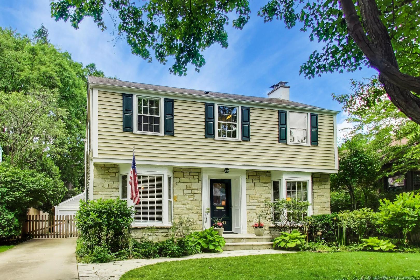 Nestled on one of Wilmette's most desirable streets in coveted Kenilworth Gardens, 2241 Greenwood Avenue offers the perfect blend of timeless charm, thoughtful updates, and an unbeatable location. This beautifully maintained center-entry Colonial features four spacious bedrooms and three full bathrooms, designed for today's lifestyle while preserving classic architectural appeal.The heart of the home is the updated, open-concept kitchen and family room, creating a warm and inviting space for everyday living and effortless entertaining. Formal living and dining rooms provide elegant gathering spaces, while abundant natural light fills every room.Upstairs, the expansive primary suite serves as a true retreat, complete with dual closets and a generously sized private bath. A rare fourth bedroom with its own en suite bathroom offers exceptional flexibility for guests, teens, or extended family.Step outside to a private south-facing deck bathed in sunshine throughout the day-an ideal setting for summer dinners, outdoor entertaining, and play. The spacious backyard provides room to relax and enjoy the outdoors in complete privacy.Additional highlights include a two-car detached garage, private driveway, and move-in ready condition, allowing the next owner to settle in before the start of the school year.Located just steps from Harper Elementary School, Thornwood Park, and a short walk to the Kenilworth Metra station, this exceptional home offers the very best of North Shore living-combining convenience, community, and timeless appeal in one of Wilmette's most sought-after neighborhoods.