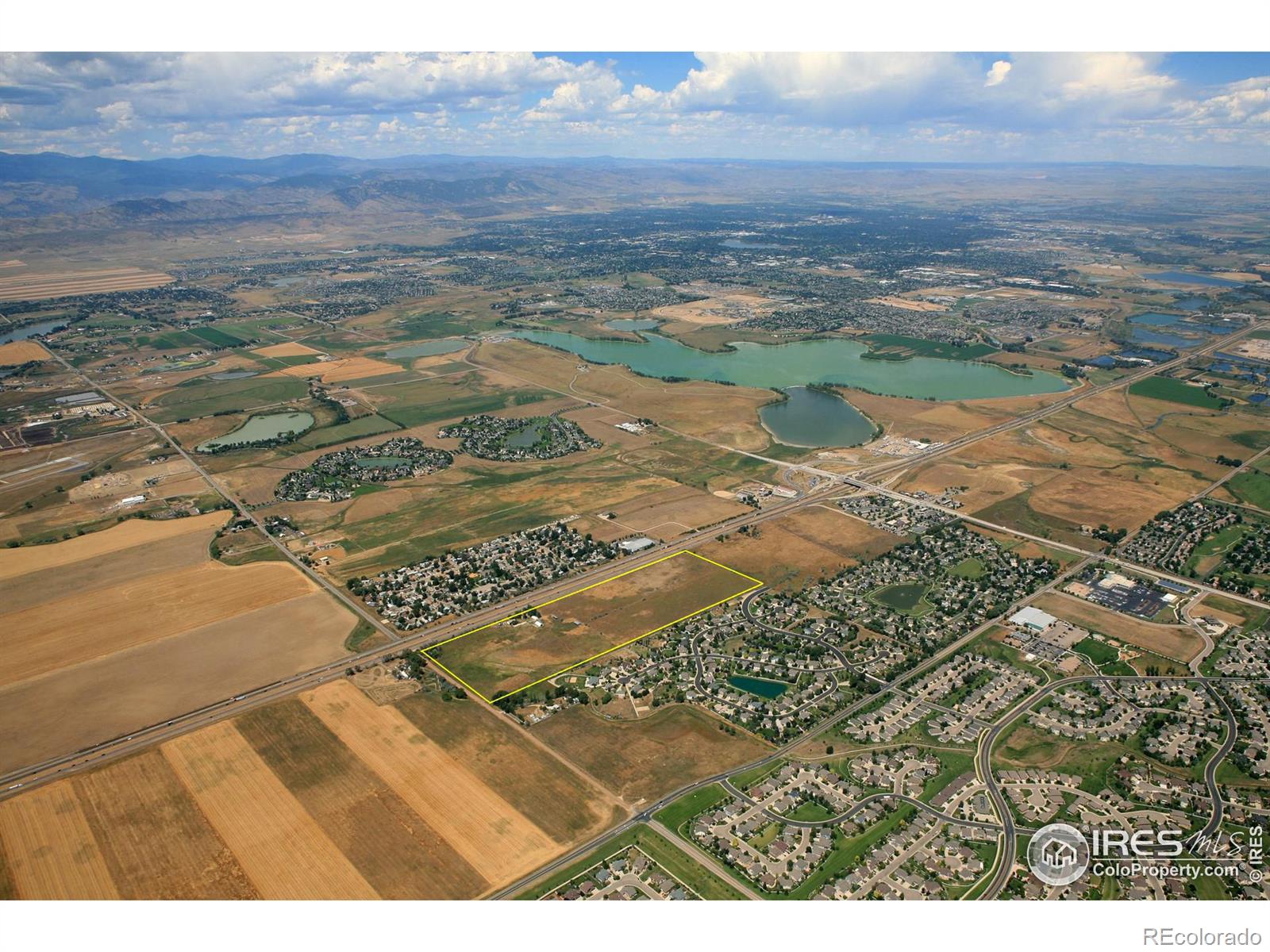 Development opportunity located in the heart of rapidly expanding Northern Colorado. Consisting of 57.1805 Acres, more or less. This Property offers Interstate-25 Frontage, high traffic counts, and great exposure. NOTE: A change of zoning will be needed for any new development.