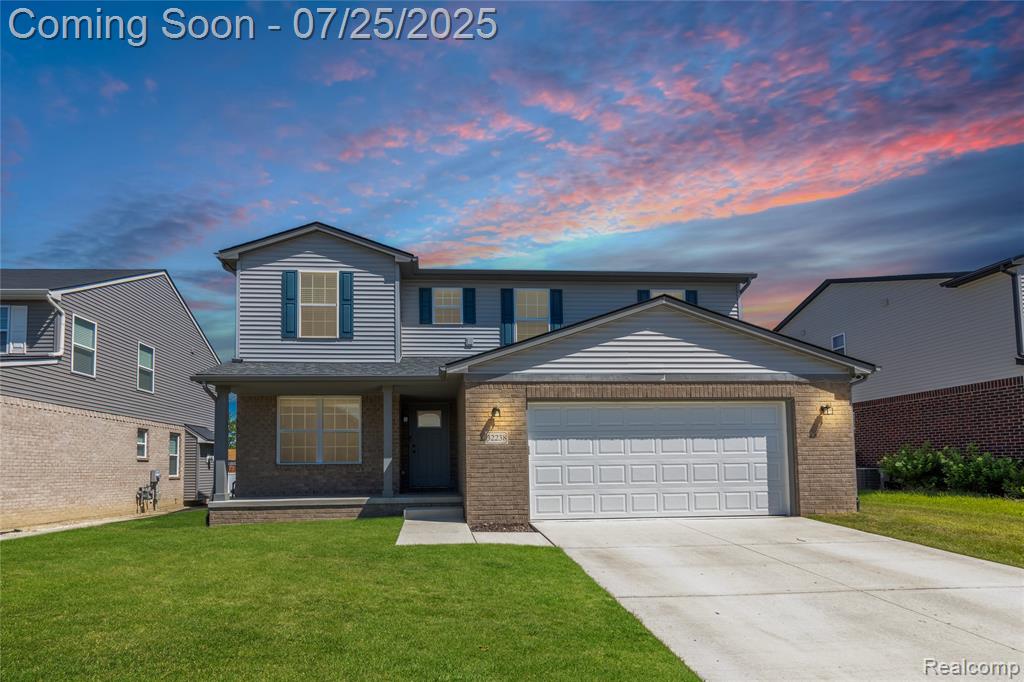 Welcome home to this gorgeous, nearly new construction boasting over 2,000+ square feet of beautifully finished living space! Featuring 4 oversized bedrooms, this home offers the perfect blend of space, style, and comfort.
Step inside to an open-concept main floor where the spacious living room flows seamlessly into the modern kitchen, ideal for entertaining or keeping an eye on the action while you cook. A convenient half bath on the main level is perfect for guests, while two full bathrooms upstairs provide privacy and comfort for the family.
You'll love the 2nd floor laundry – no more hauling clothes up and down the stairs! All appliances are included, and the sprinkler system helps keep the backyard green and inviting. There is an option to build a fence for even more privacy.
Why wait to build when you can move right into this turn-key gem with all the finishing touches already complete?
