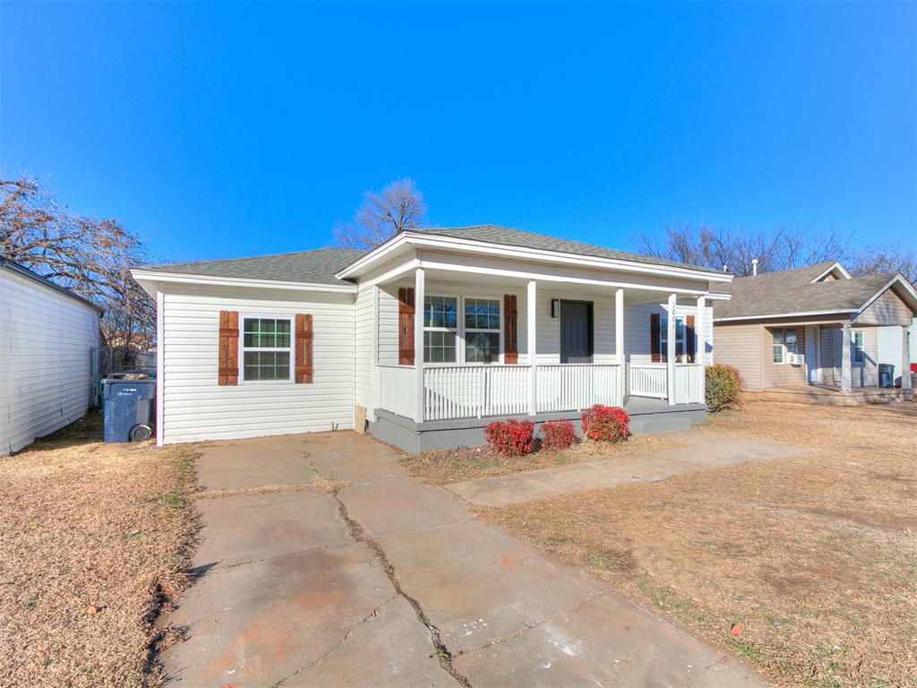 Remodeled home in North Oklahoma City offering 4 bedrooms and 2 full bathrooms. This move-in-ready property features brand-new flooring, fresh interior paint, updated fixtures, and new countertops throughout. Both bathrooms have been fully renovated with beautifully tiled showers, creating a clean and modern feel. Thoughtful updates and quality finishes make this home both stylish and functional. Conveniently located with easy access to shopping, dining, and major highways—this is one you don’t want to miss.