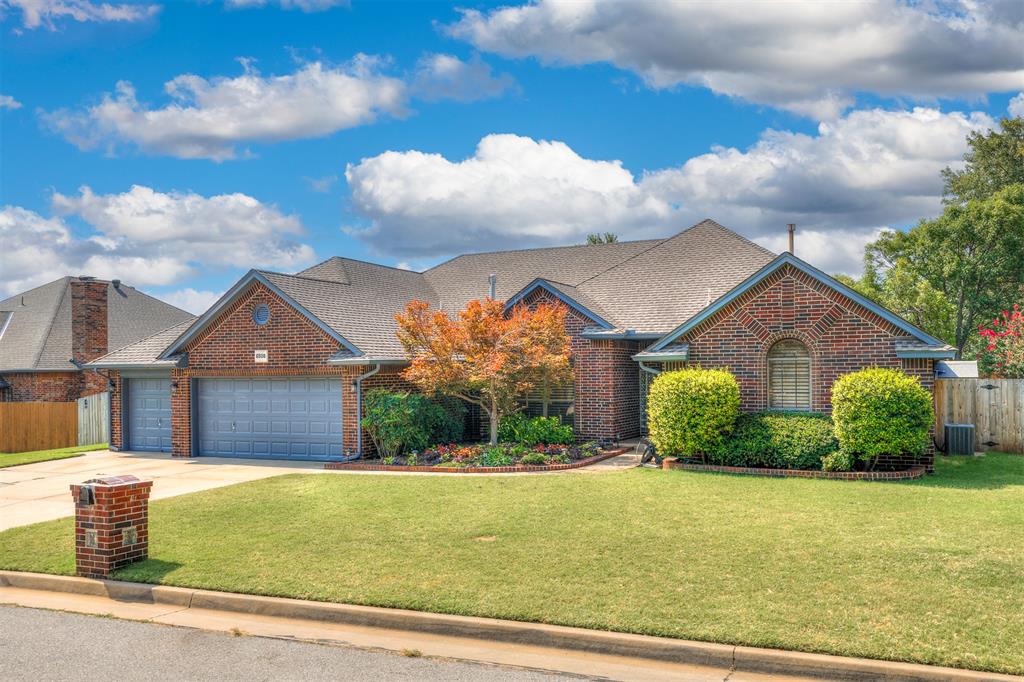 This outstanding home was WORTH the WAIT! This  4b/3b/3car home is STUNNING!This one owner Lovely home has custom wood work throughout and MANY UPDATES. A few of the updates include, wood floors,  new tile and granite in kitchen and also includes Bosch diswasher, pull out shelves & a new 5 burner cook top.The large windows have plantation shutters throughout allowing natural light to pour into the entire home!  WOW! The kitchen has a breakfast nook that opens to both of the large living areas, one with a fireplace and custom bookcases! Both living & dining areas flow seamlessly into each other with the kitchen in between to accommadate large groups making it for perfect entertaining. The primary suite is SO roomy & private with a great closet!  What a wonderful way to get away from it all and relax!  The primary bath includes a soaking tub, a new separate shower and a huge vanity with an area for makeup station.  Plantation shutters for privacy.The study, secondary bedroom & bath complete the west side of the home. There are 2 bedrooms with a newly remodeled jack-n-jill bath on the other side of the home providing everyone with private space.  Both the kitchen and the Owners suite have access to a lovely outdoor space with a covered patio. You can enjoy a newly resurfaced HEATED POOL with new LED lighting AND a SPA!!!!    Imagine how relaxing the spa will be after a long day or a refreshing swim. Can you imagine the fun, laughter and spashing?This home has sooo much storage EVERYWHERE! Both the front and back yard are beautifully landscaped!  A new fence, electrical panel, plumbing, sprinker system, lighting and painting add to the updates! ( a complete list will be in the supplements )Located in a desireable neighbohood, great schools, lots of shopping in the area AND close to the Turnpike and NW expressway.  HURRY and set up a showing so you won't miss this one! This one won't last long!WELCOME HOME!