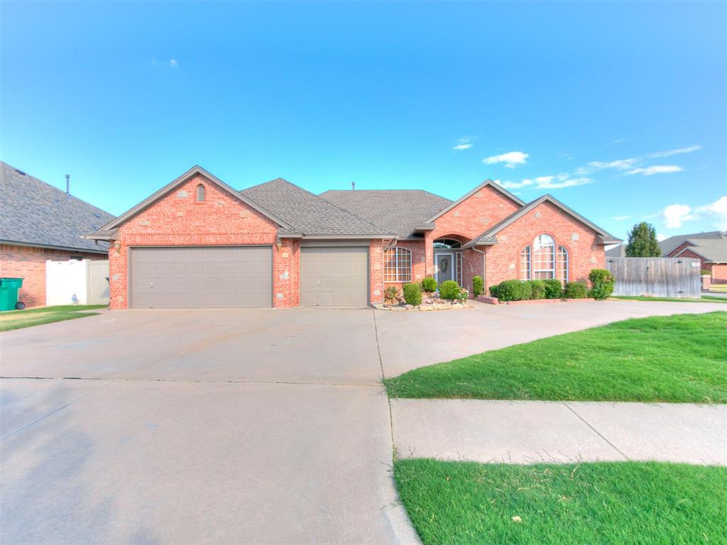 Truly A Home of Distinction! Check it out- all new freshly painted interior and exterior.  Some new flooring -Carpet and LVP in Living Room and Dining room, Kitchen! A Wifi controlled Thermostat and Sprinkler System. This remarkable estate was a Custom build in 2003 by Paul Frolich, the legendary homebuilder known for meticulous detail and quality workmanship! Thought and detail abound in this smart house with furniture quality finishes on the cabinets and glass front display cabinets, rich oak wood and architectural detail throughout. The private wing for the owner's suite has a fantastic Australian closet, plentiful storage, luxury bath with jetted tub and separate shower and double vanities plus seated vanity.  One Year AHS Home warranty included! Big Back Yard with garden spot. Professionally enclosed 20 x 13 Patio room is an awesome Den that looks out onto the nice privacy fenced backyard, facing east, Great for your home gym or hobby room! Check out the Kitchen w/generous rich wood cabinets, built-in home manager desk with glass front upper Cabinet, pantry with pressure light, roll-out shelves, glass front hutch and handy roll-out shelves.This Place is ready for your next chapter and years of enjoyment!
